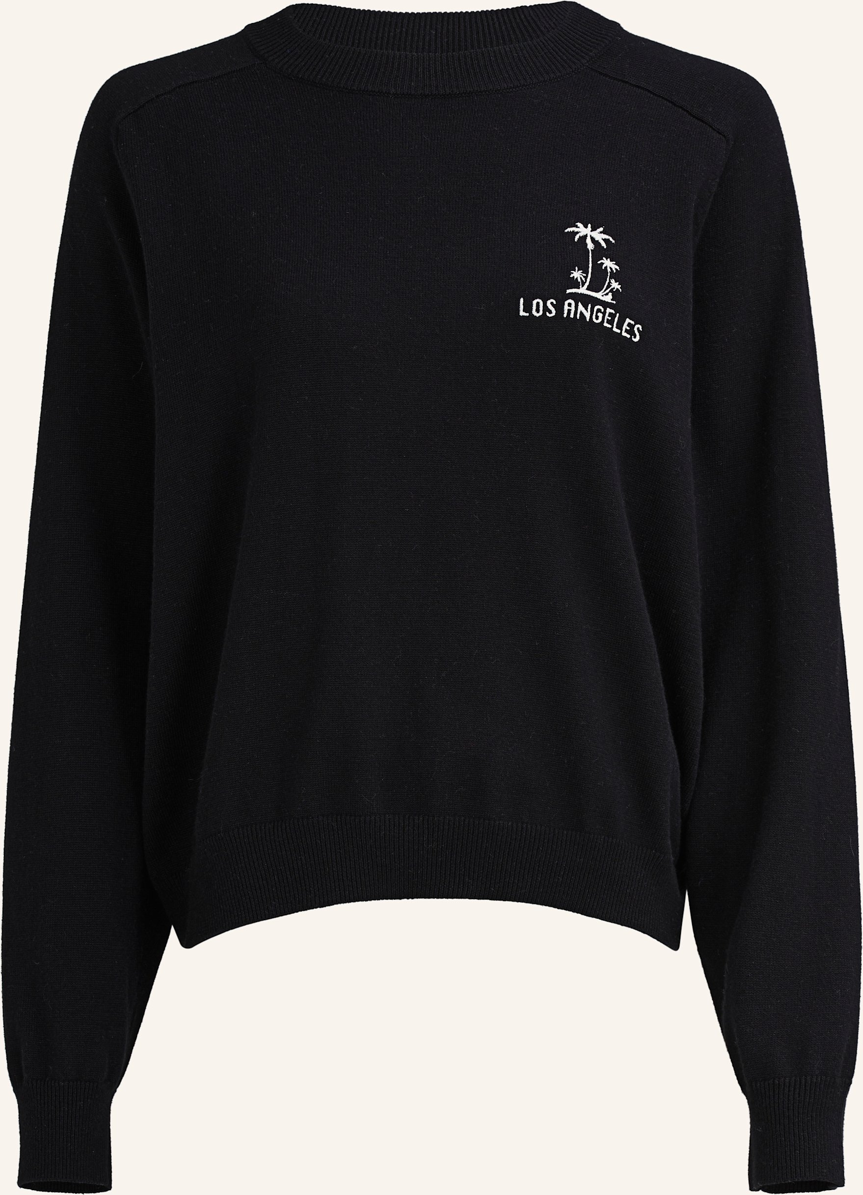 True Religion Strickpulli Rainbow schwarz