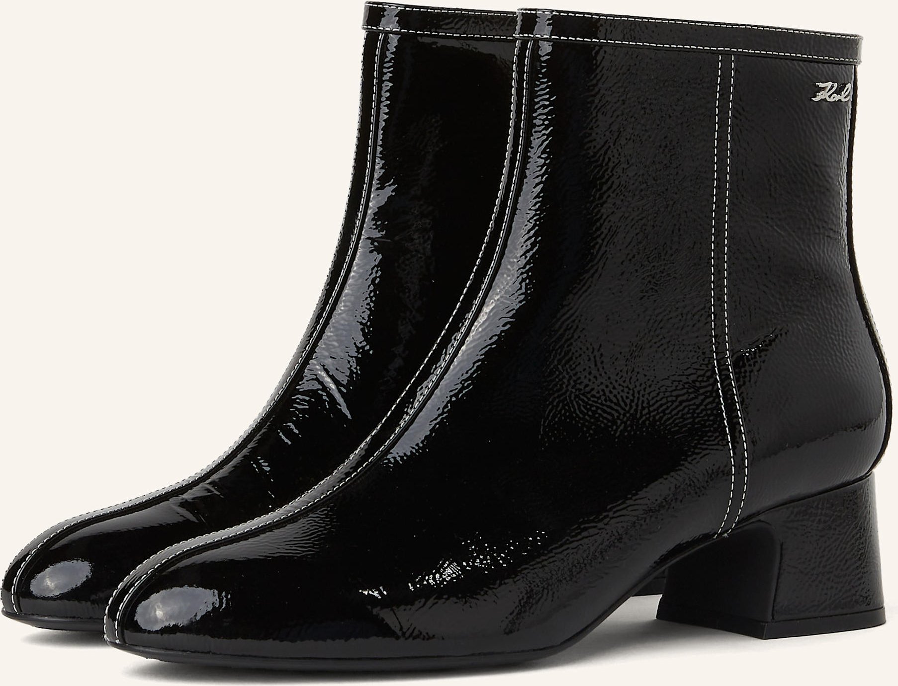 Karl Lagerfeld Stiefel schwarz