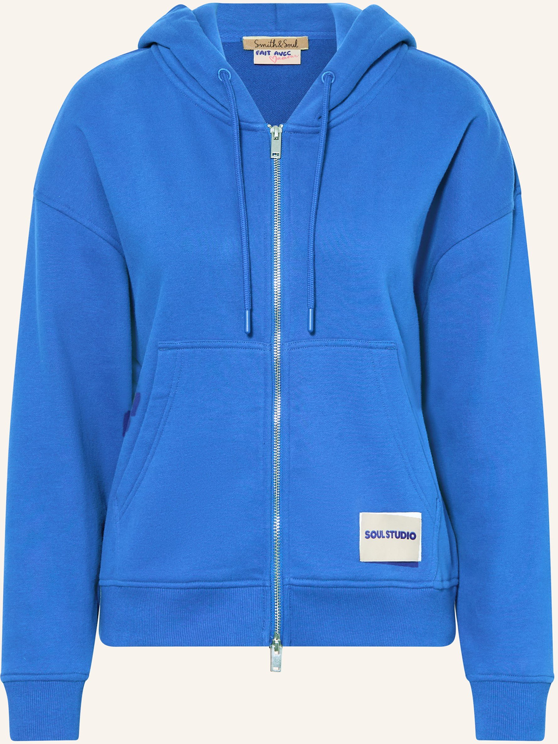 Smith & Soul Sweatjacke blau
