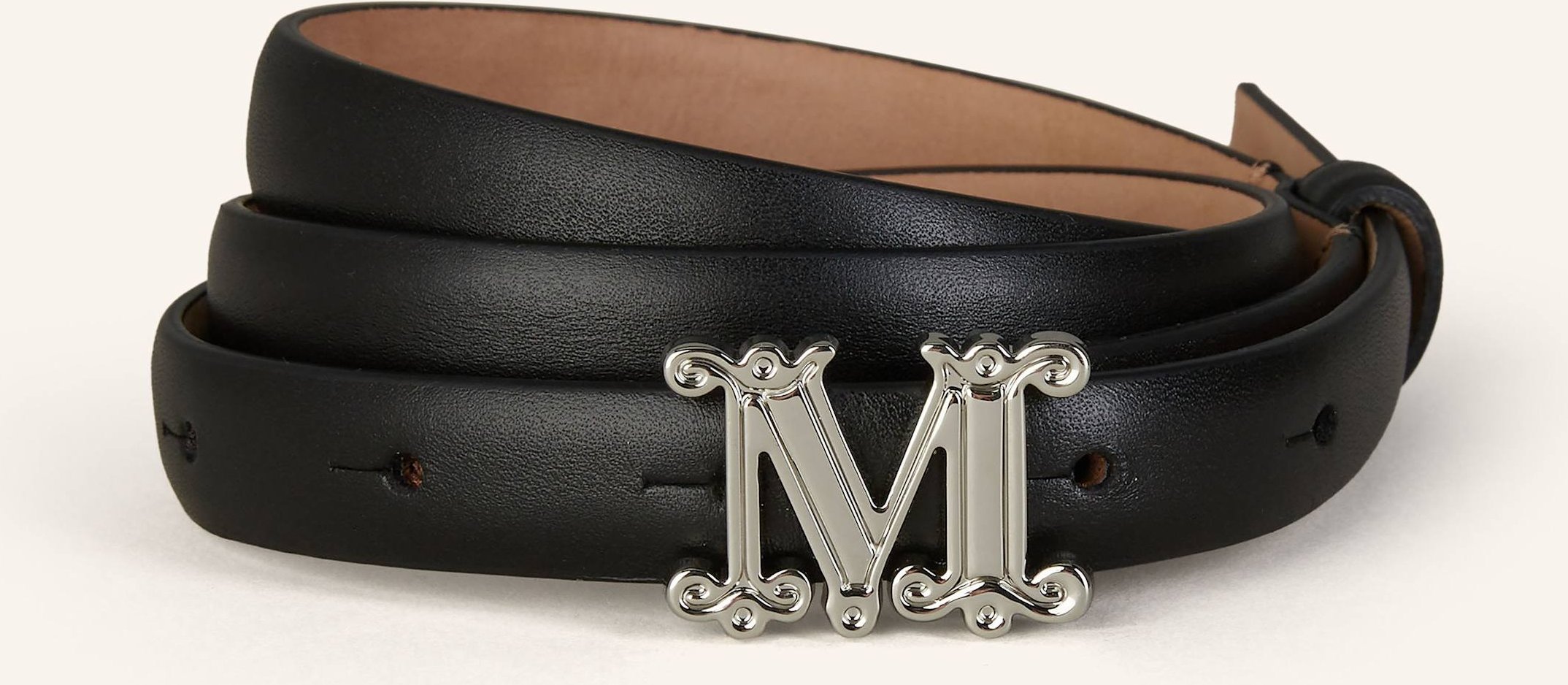 Thumbnail - Max Mara Gürtel Newmgraziata schwarz