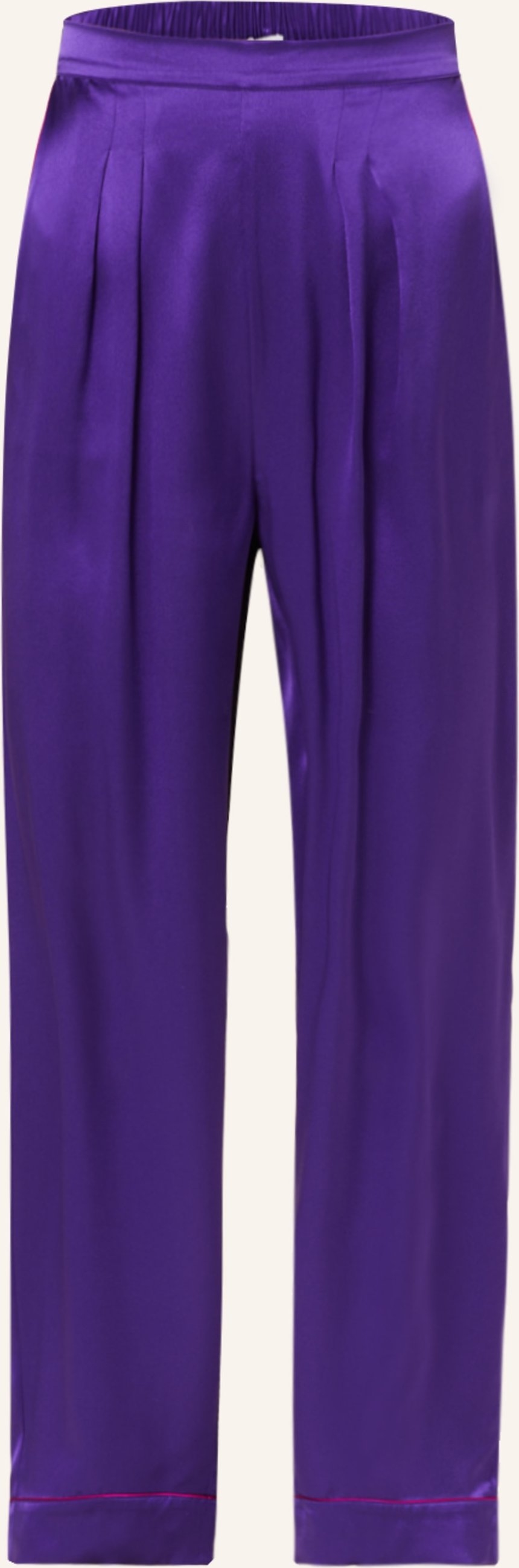 Eres Schlafhose Mondain Aus Seide lila