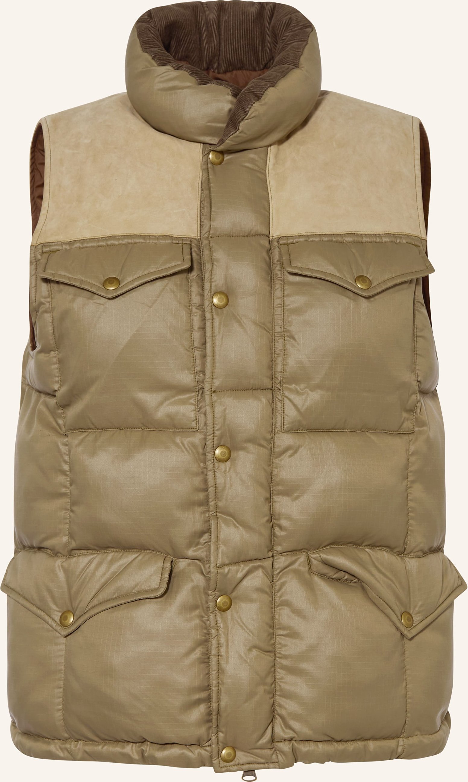 Rrl Steppweste gruen