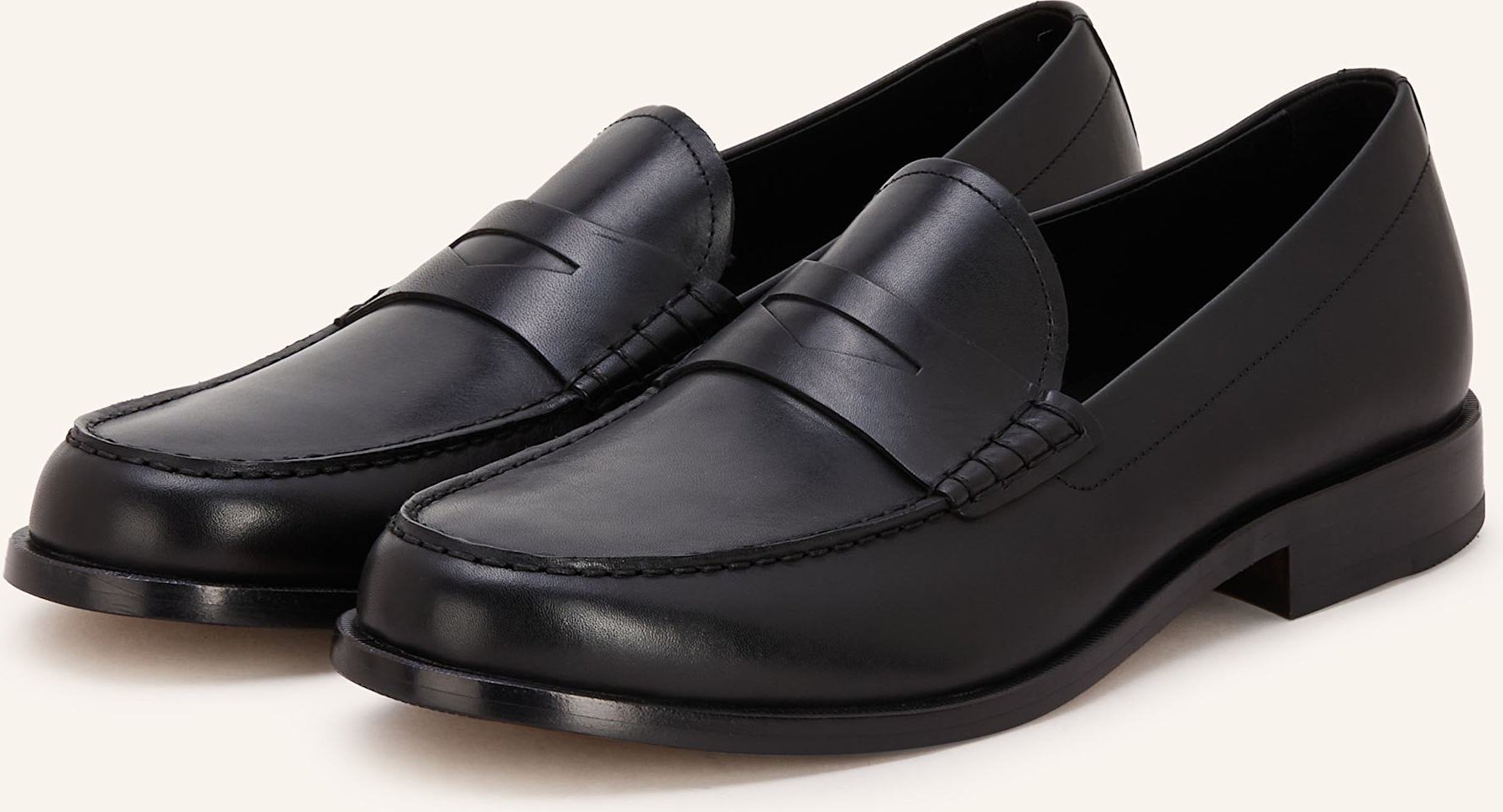 Boss Penny-Loafer Tayil schwarz