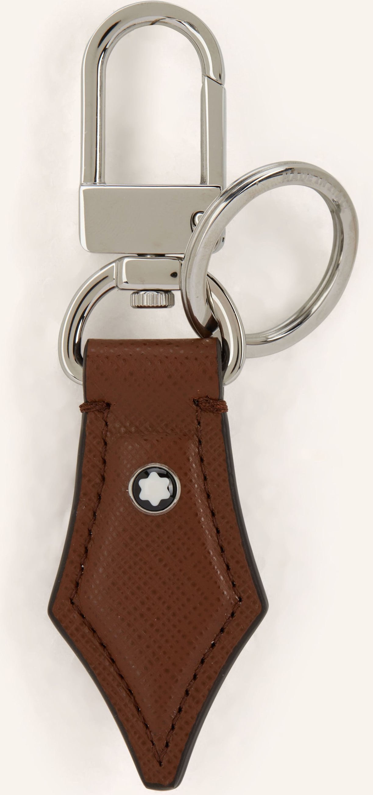 Thumbnail - Montblanc Saffiano-Taschenanhänger Sartorial braun