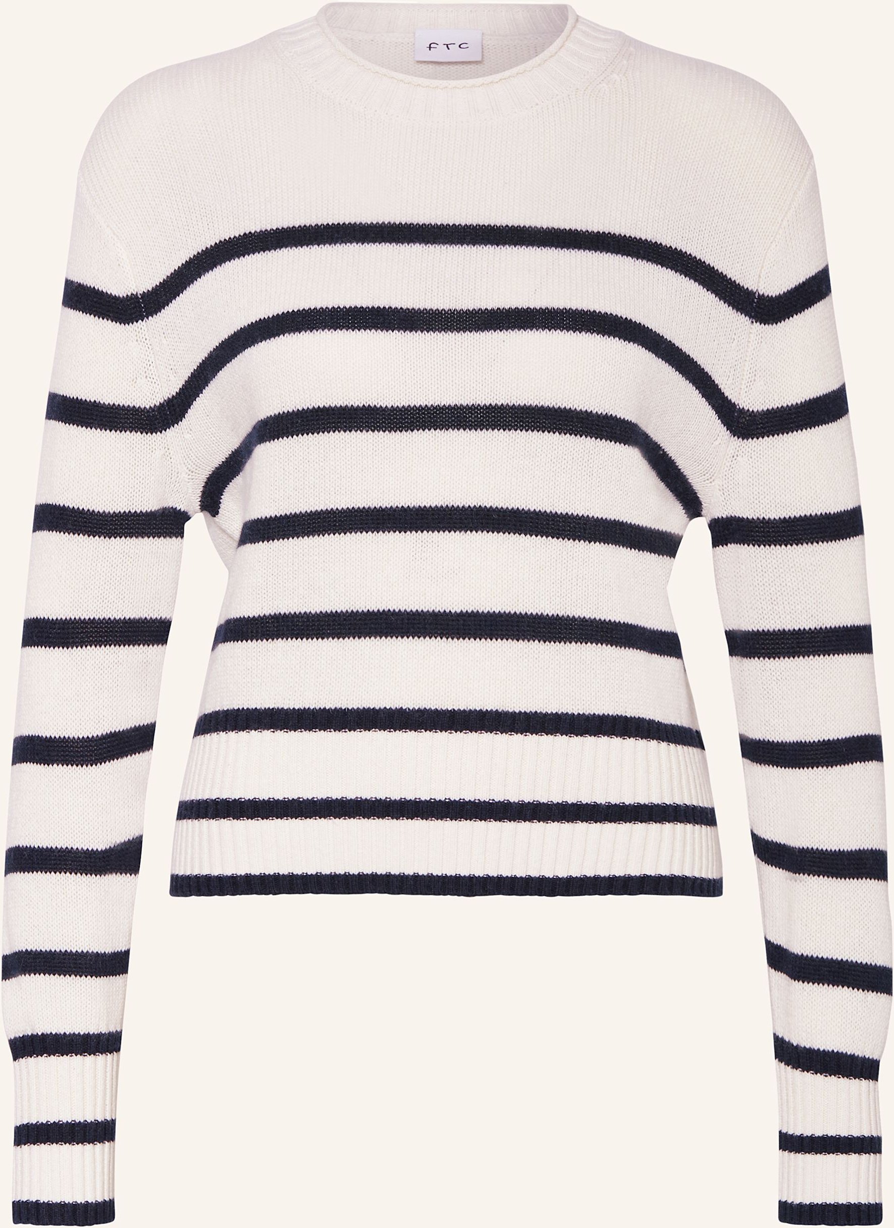 Ftc Cashmere Pullover Mit Cashmere weiss