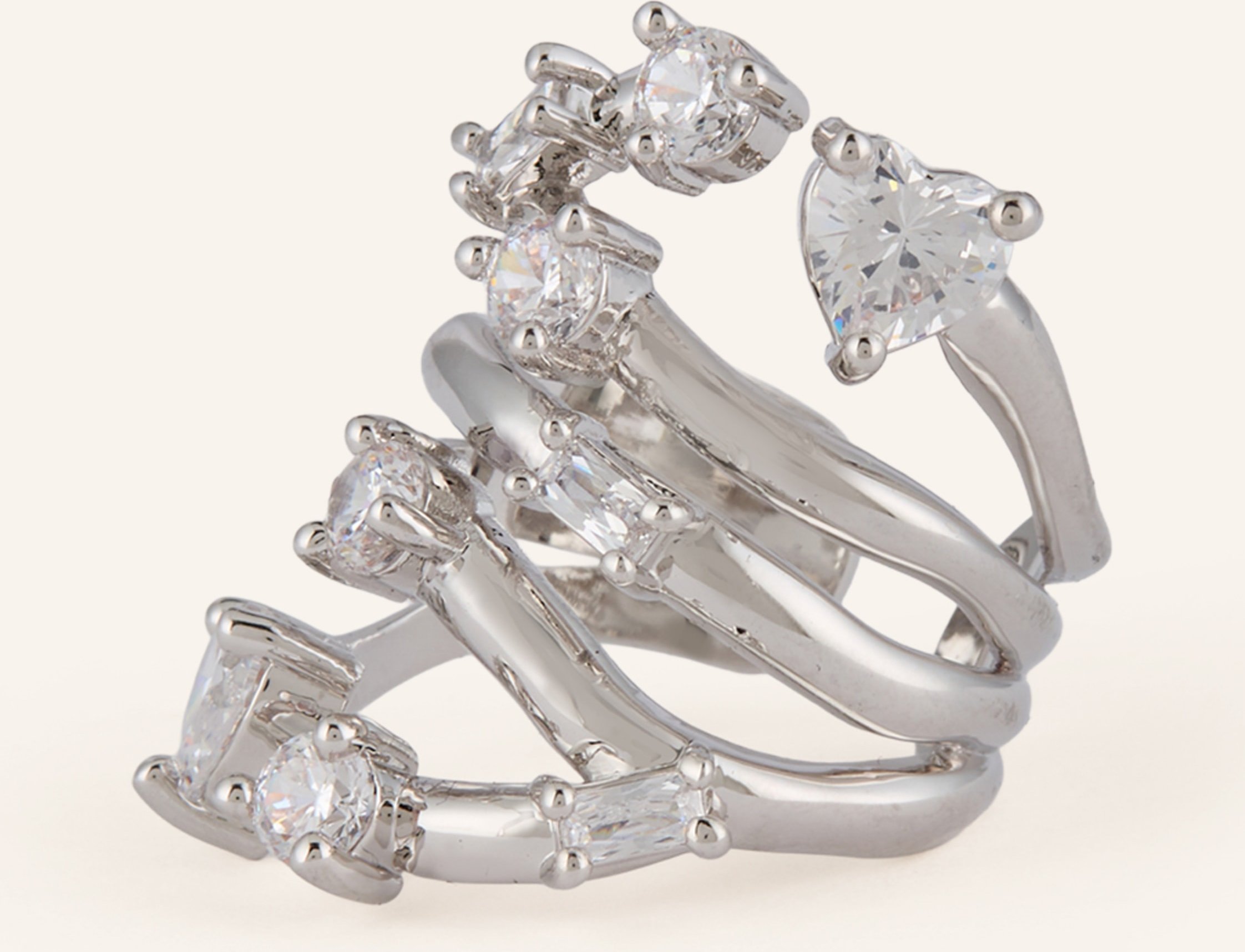 Maje Ring grau