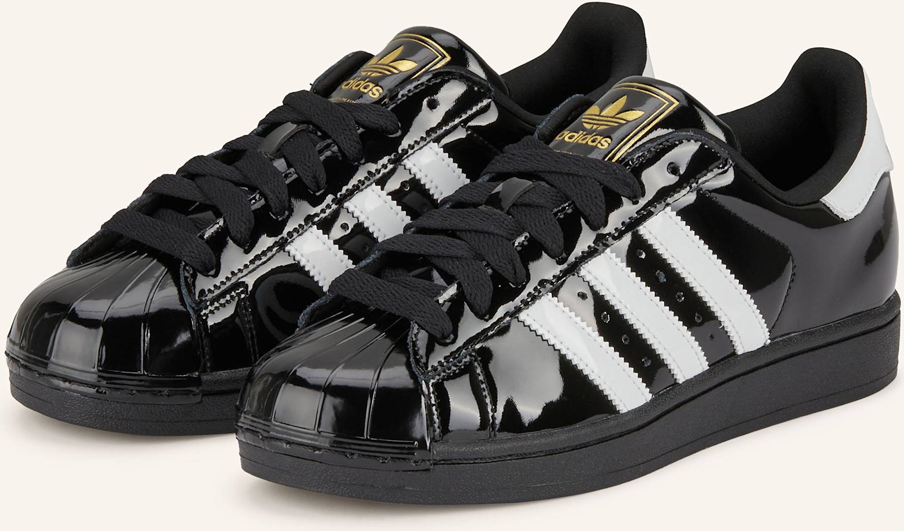 Adidas Originals Lack-Sneaker Superstar Ii schwarz