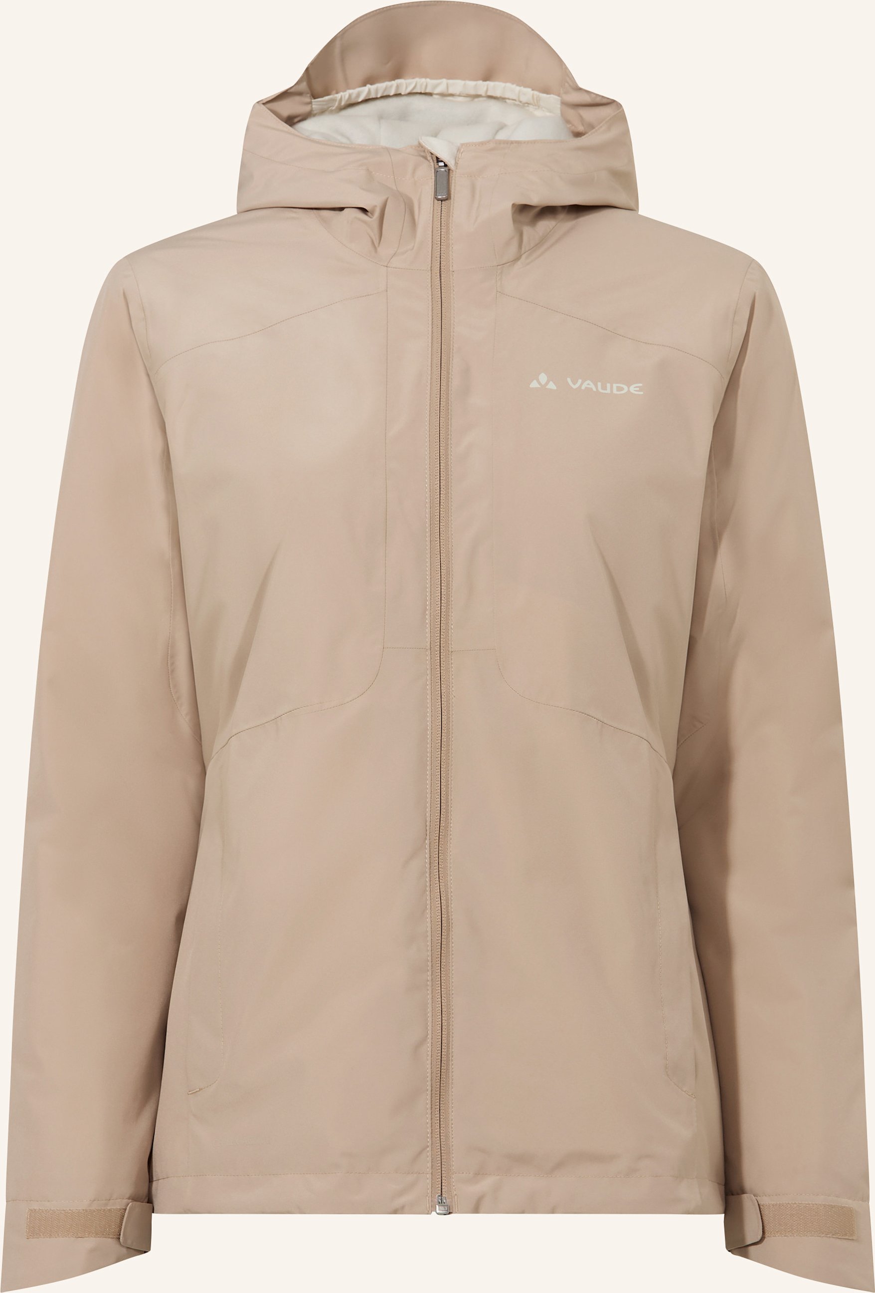 Vaude Outdoor-Jacke W Morkon Wool Jacket beige