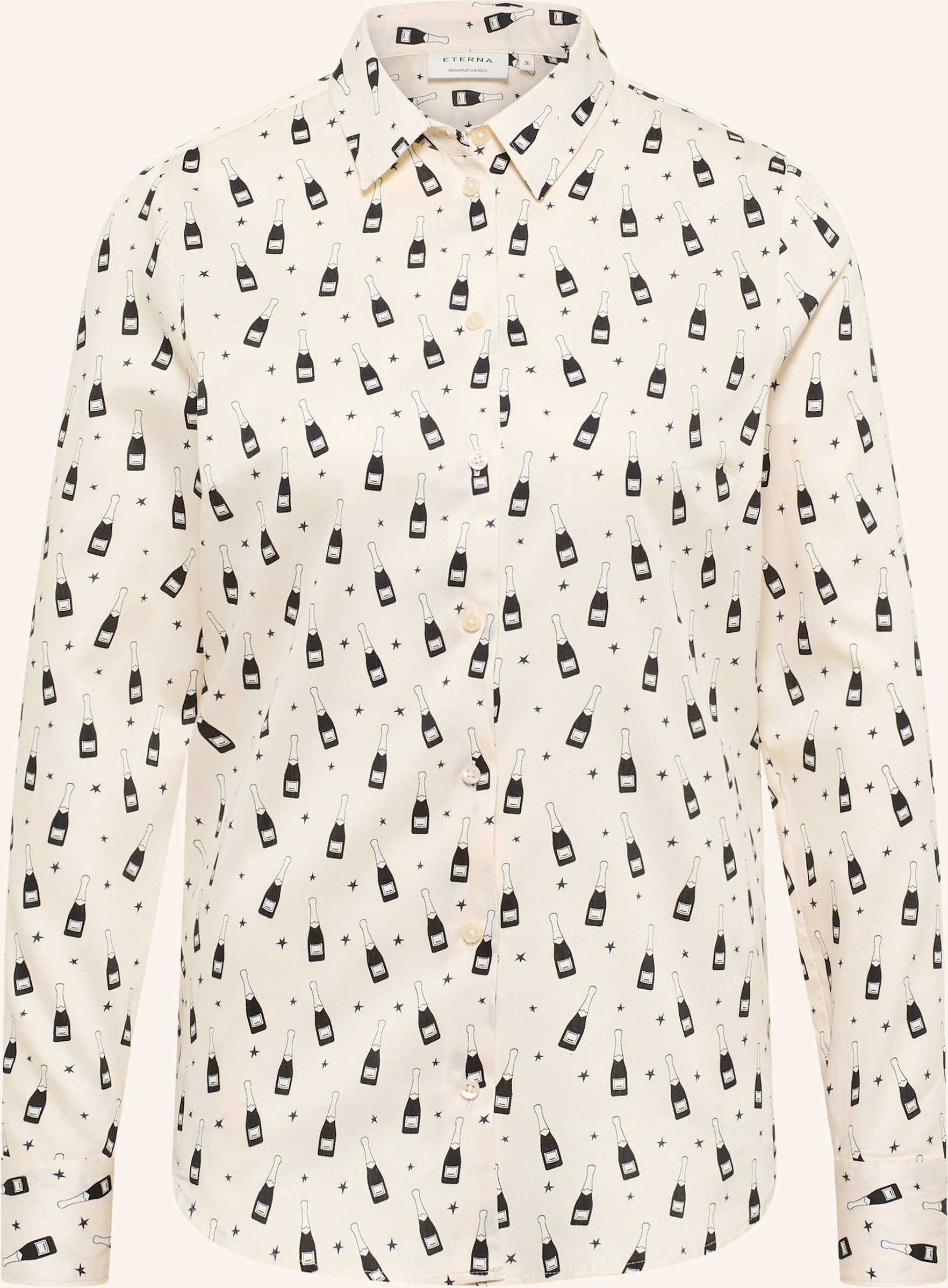 Eterna Bluse Regular Fit weiss