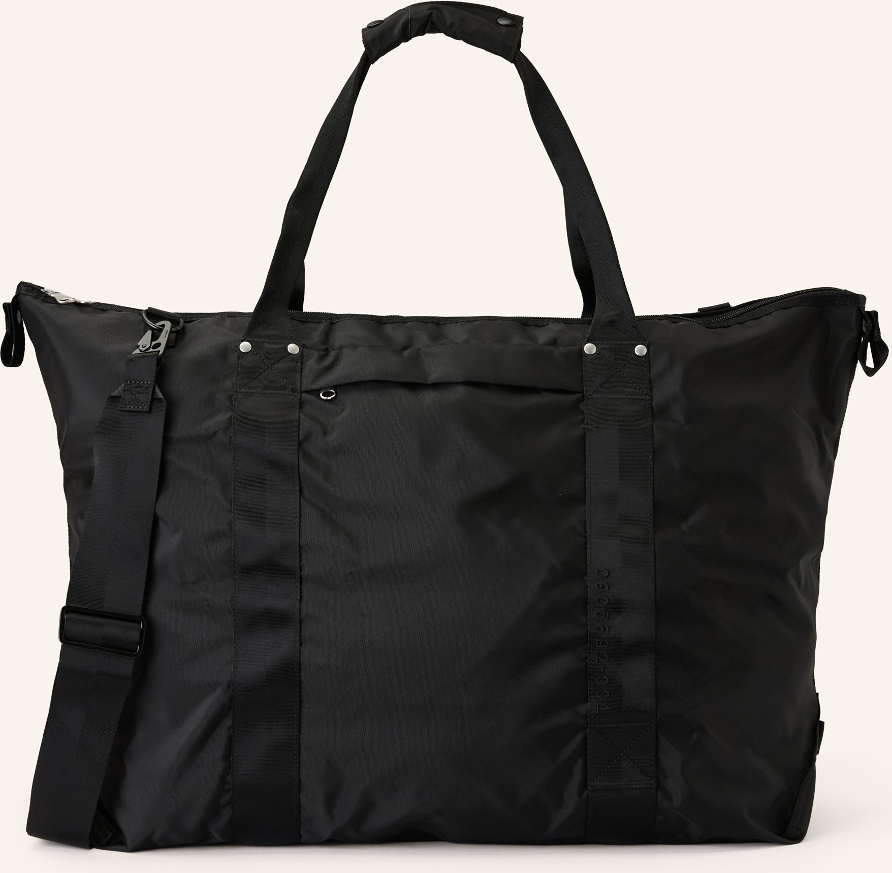 Arket Reisetasche schwarz