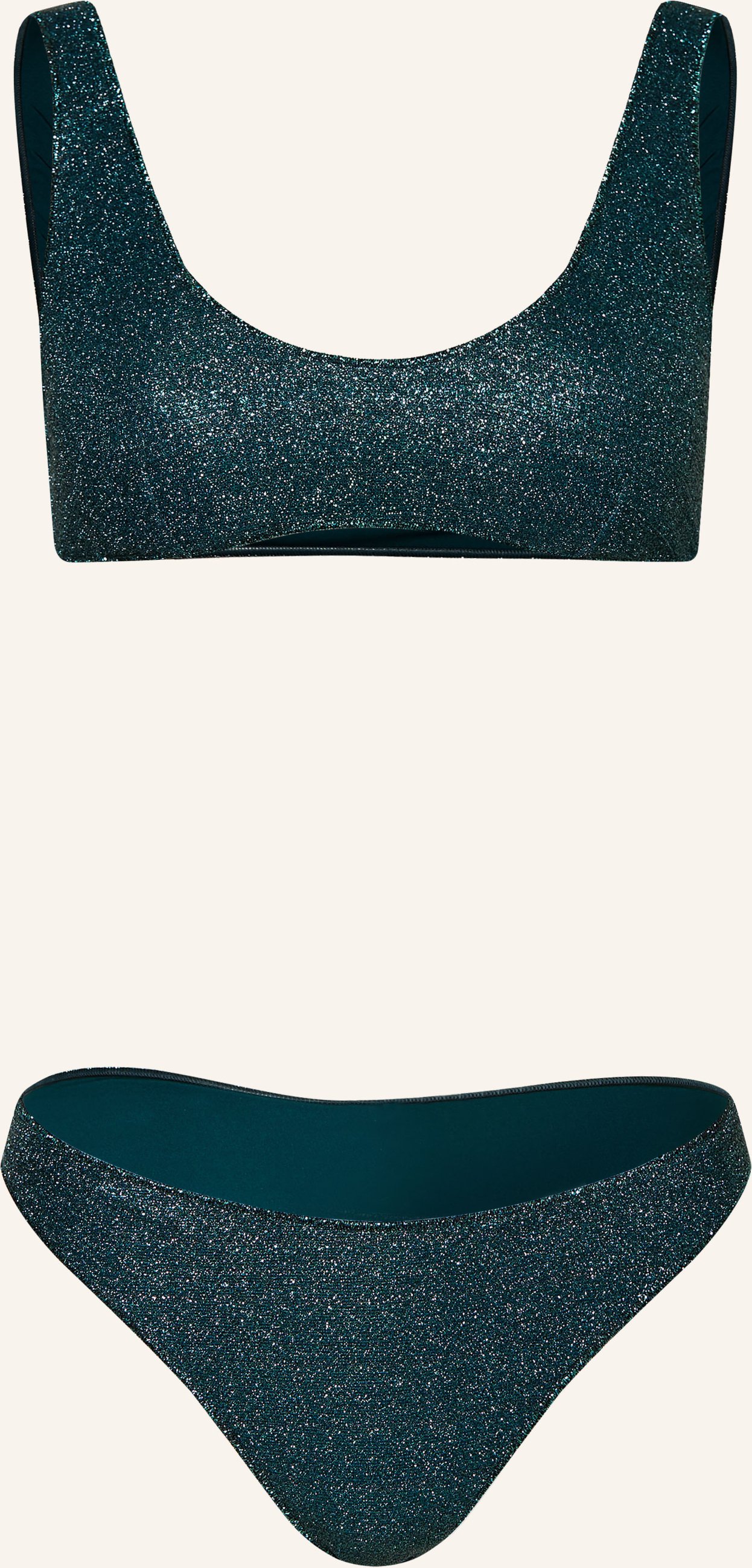 Oséree Bustier-Bikini Lumiere Sporty blau