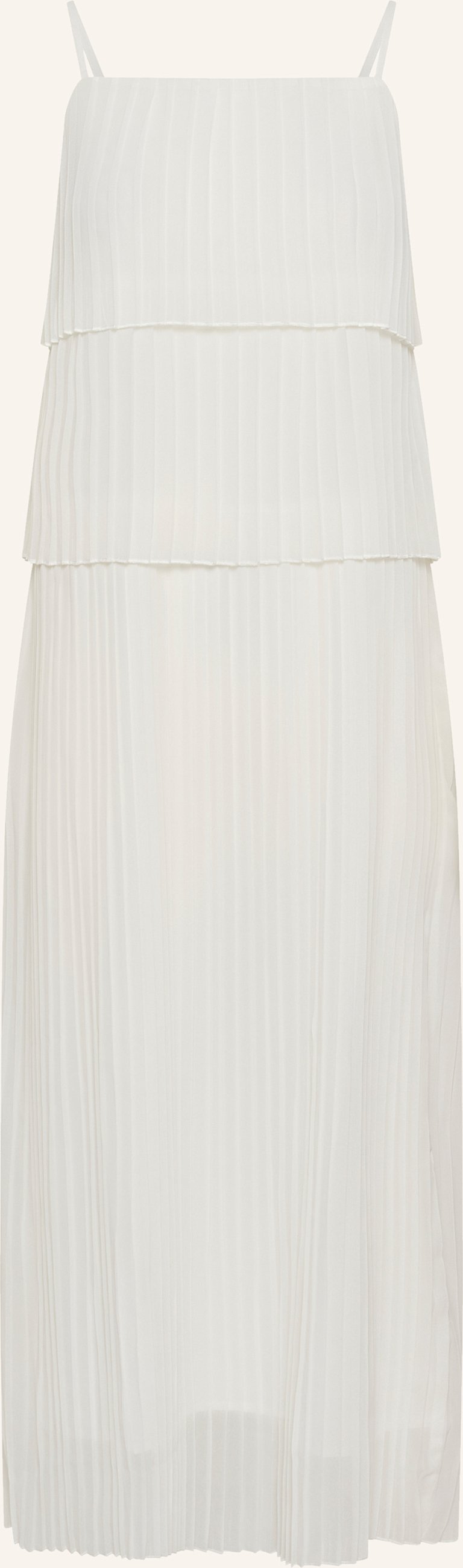 Kaffe Maxikleid Kakiera weiss