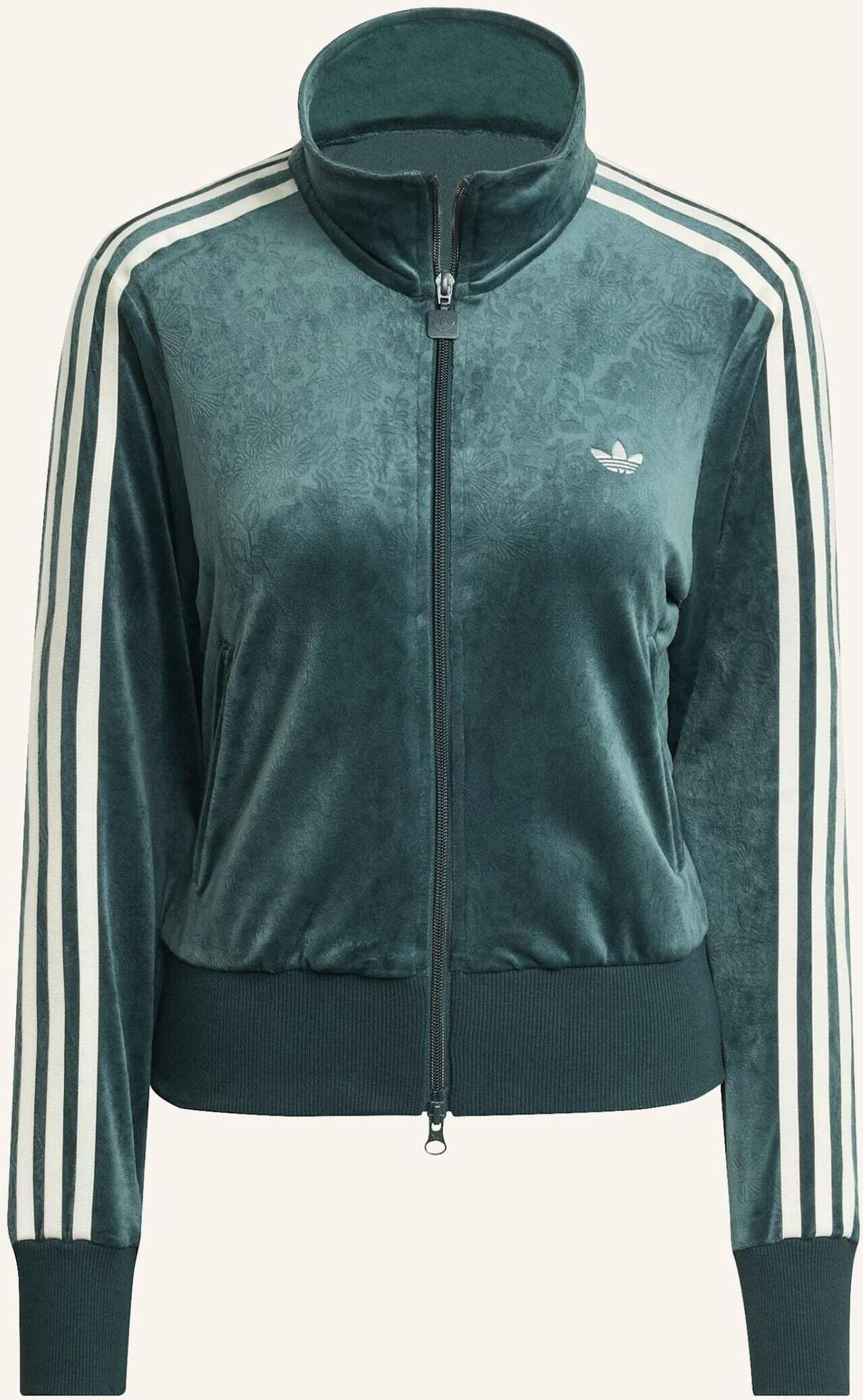 Adidas Originals Adidas Originals X Liberty London Firebird Originals Jacke, Geprägter Samt gruen