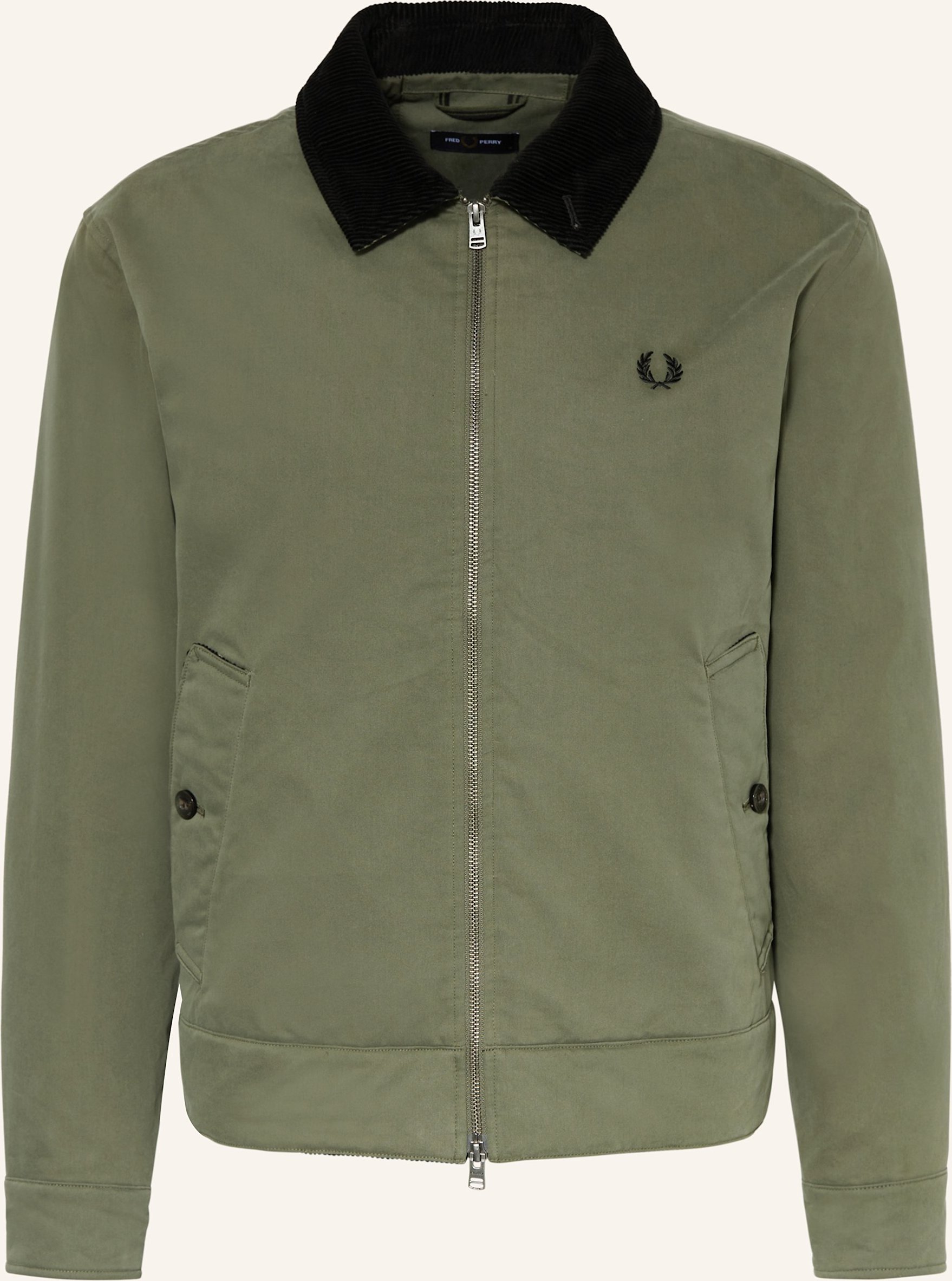 Fred Perry Jacke gruen