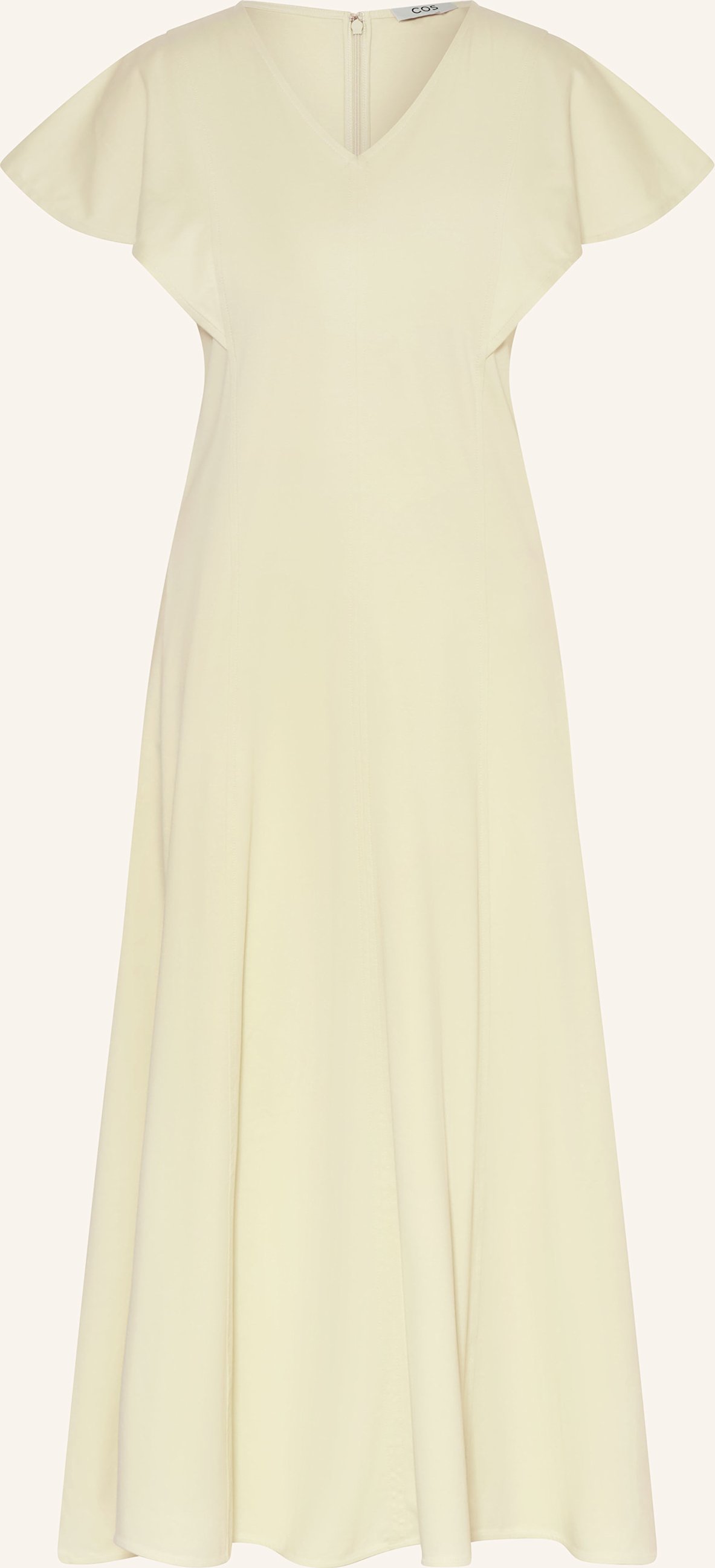 Cos Jerseykleid Mit Volants gruen