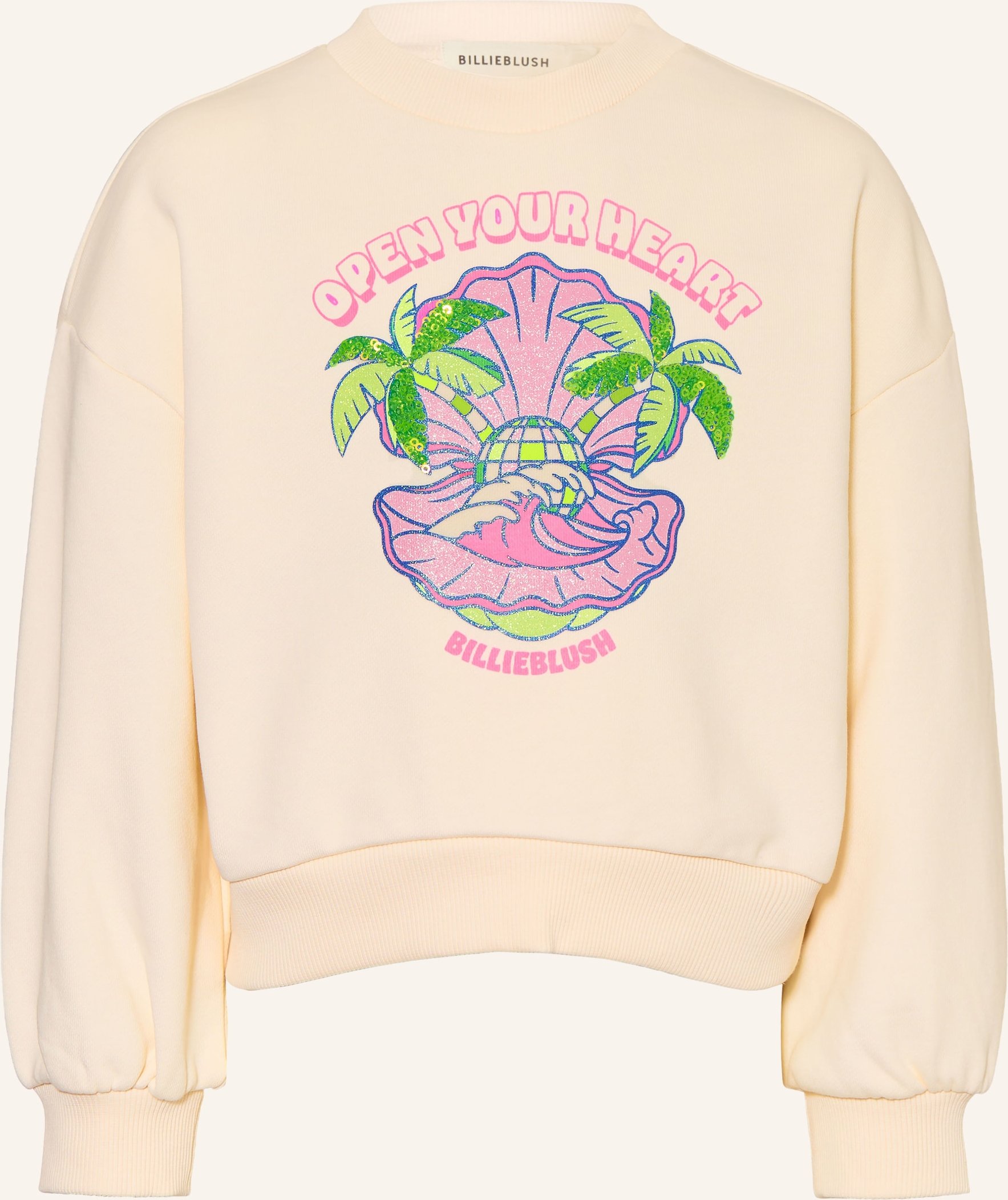 Billieblush Sweatshirt Mit Pailletten rosa