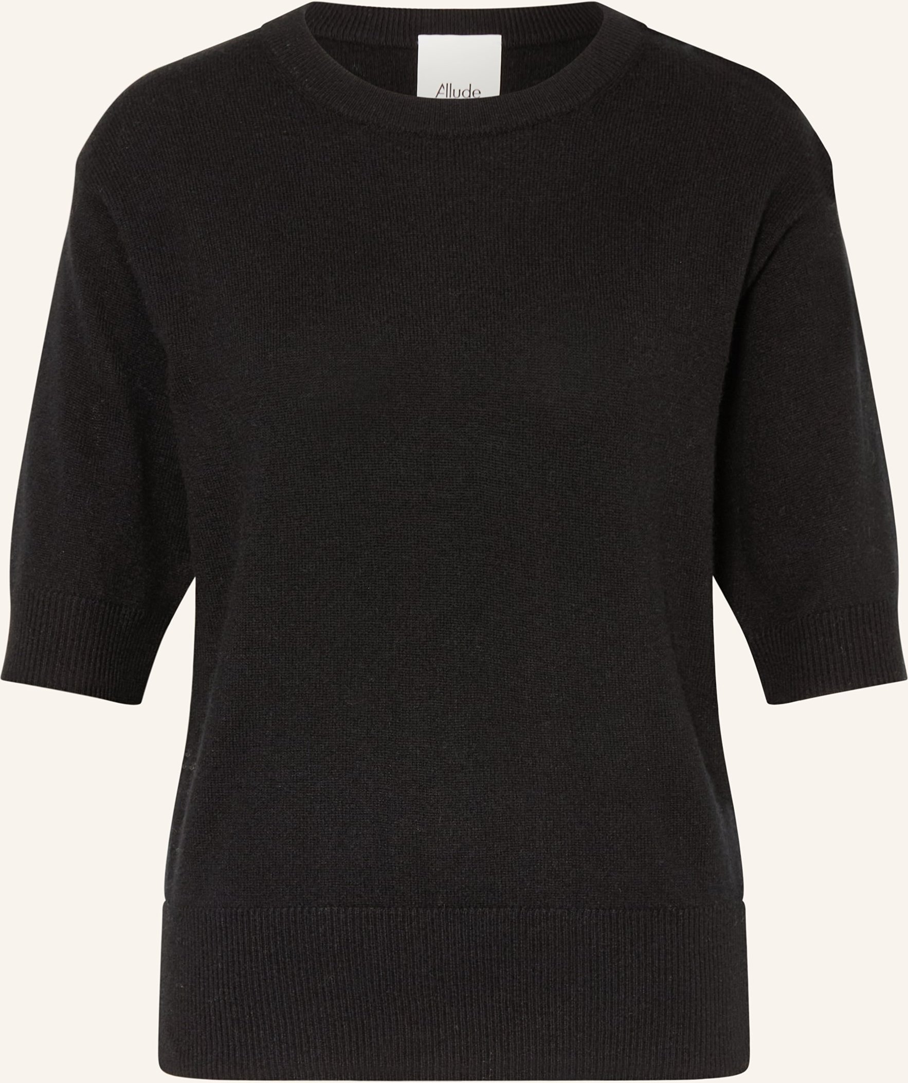 Allude Strickshirt Aus Cashmere schwarz