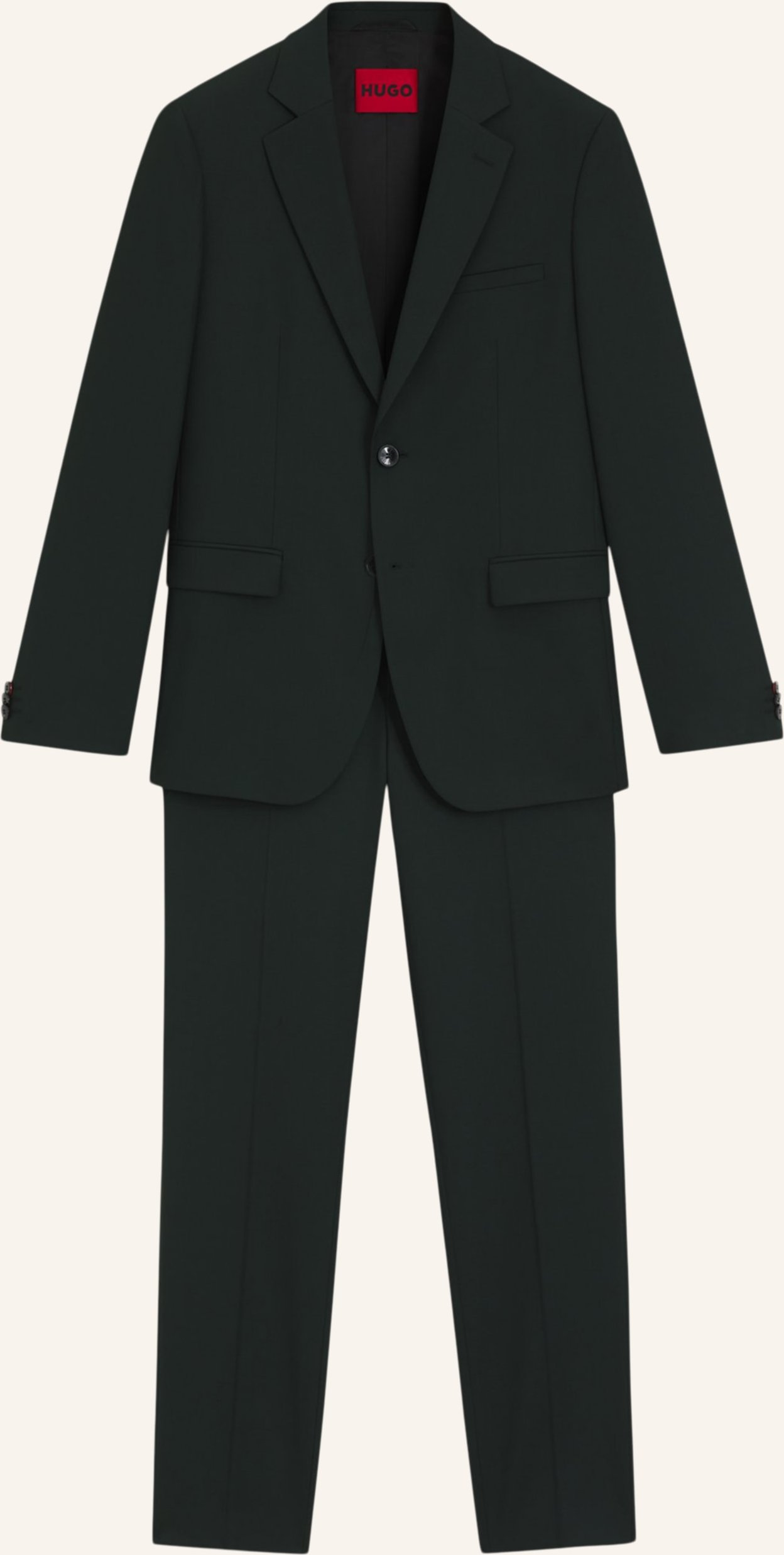 Hugo Business Anzug Arti-hesten253x Extra-Slim Fit gruen