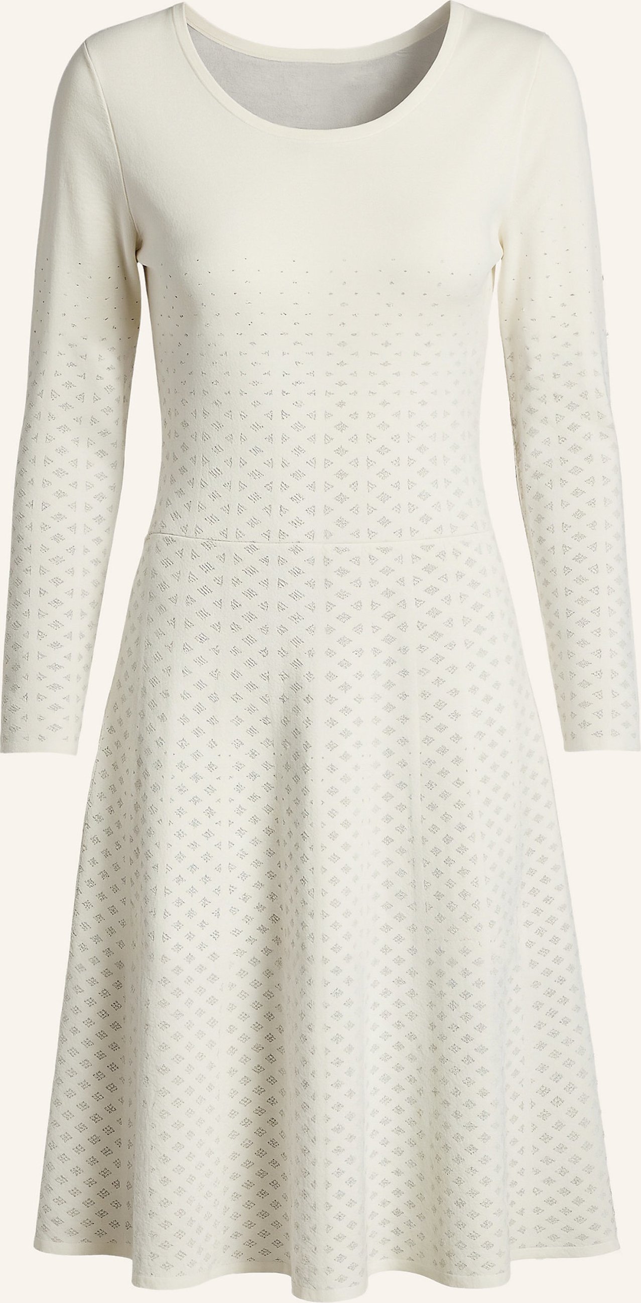 Boss Gestricktes Kleid C_Famme_1 Regular Fit beige