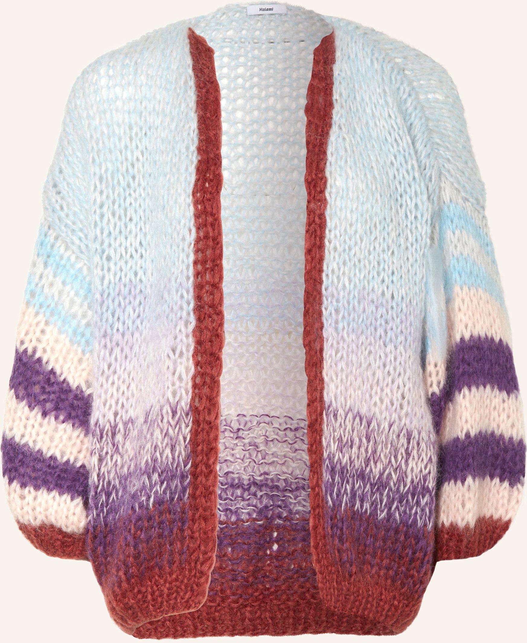 Maiami Strickhülle Aus Mohair blau