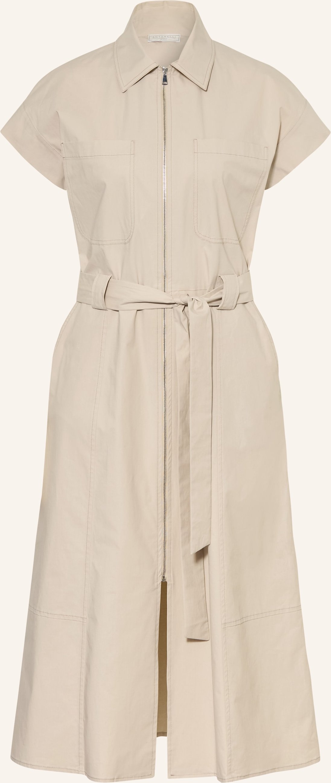 Antonelli Firenze Hemdblusenkleid beige