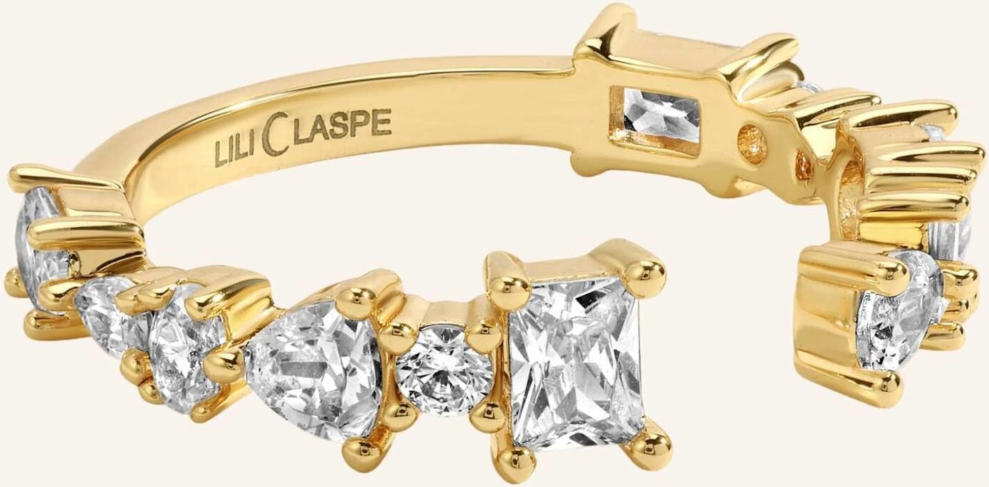 Lili Claspe Ringe Mavis Cuff Ring By Glambou gold