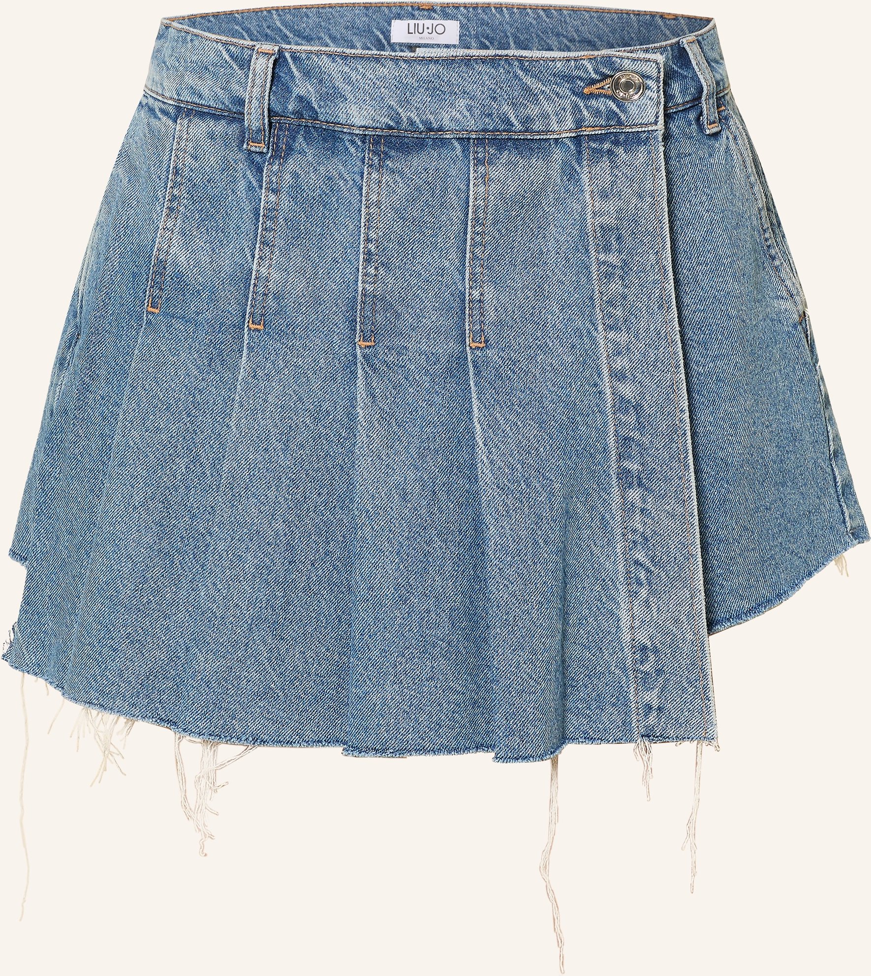 Liu Jo Skort Mit Schmucksteinen blau