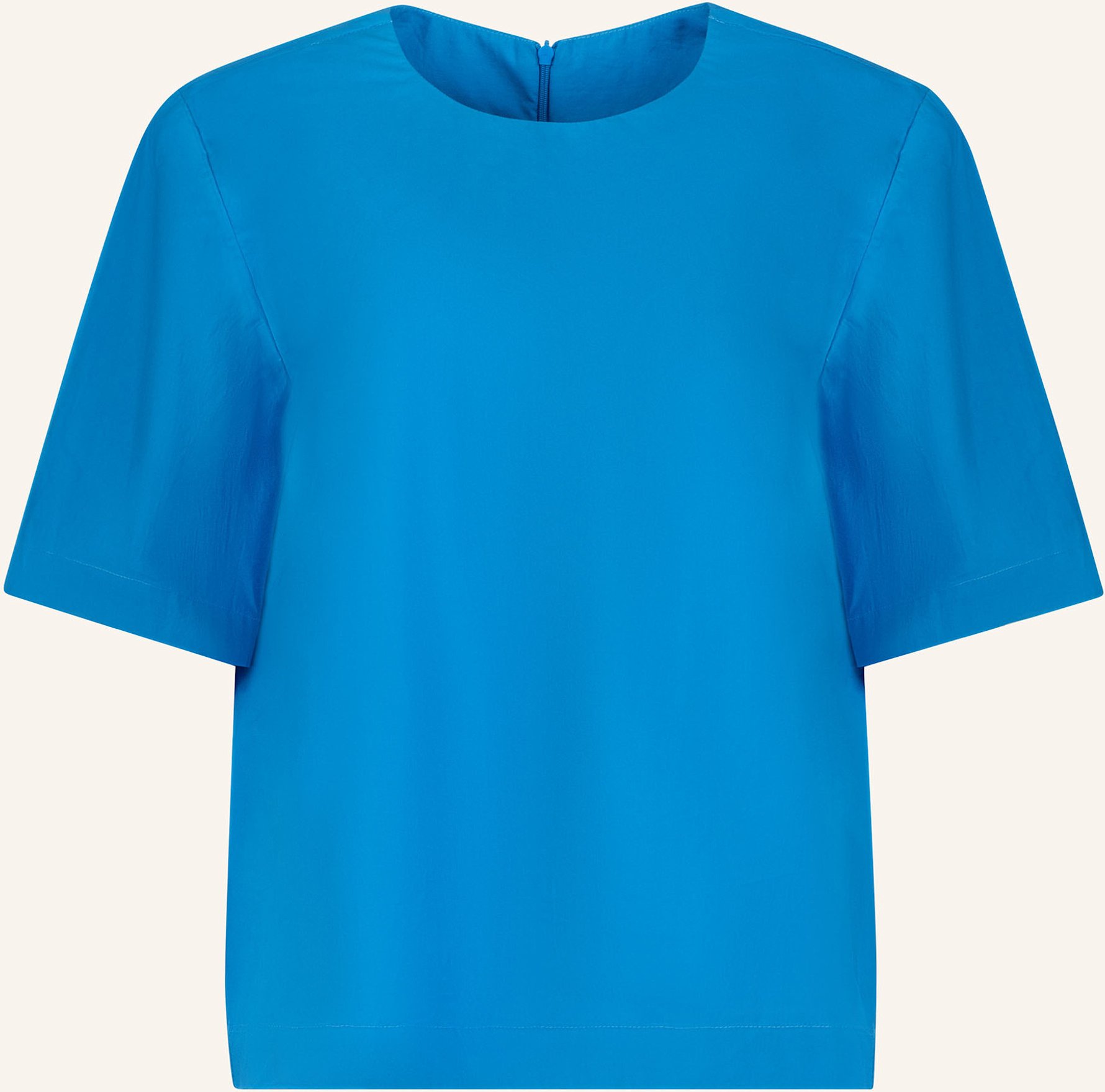 Helene Galwas Bluse Aus Baumwolle Iduna blau