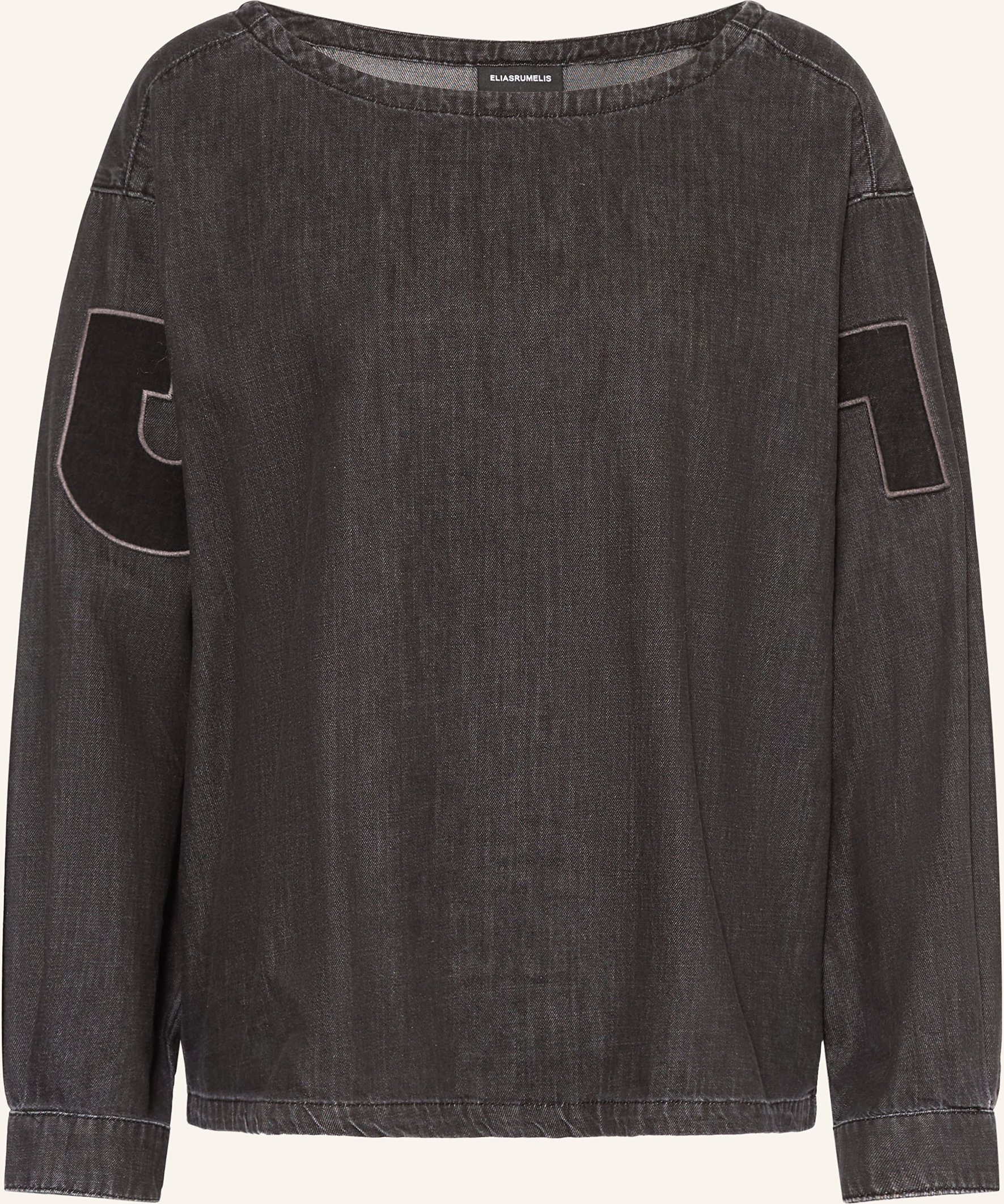 Elias Rumelis Jeansbluse Cassandria grau