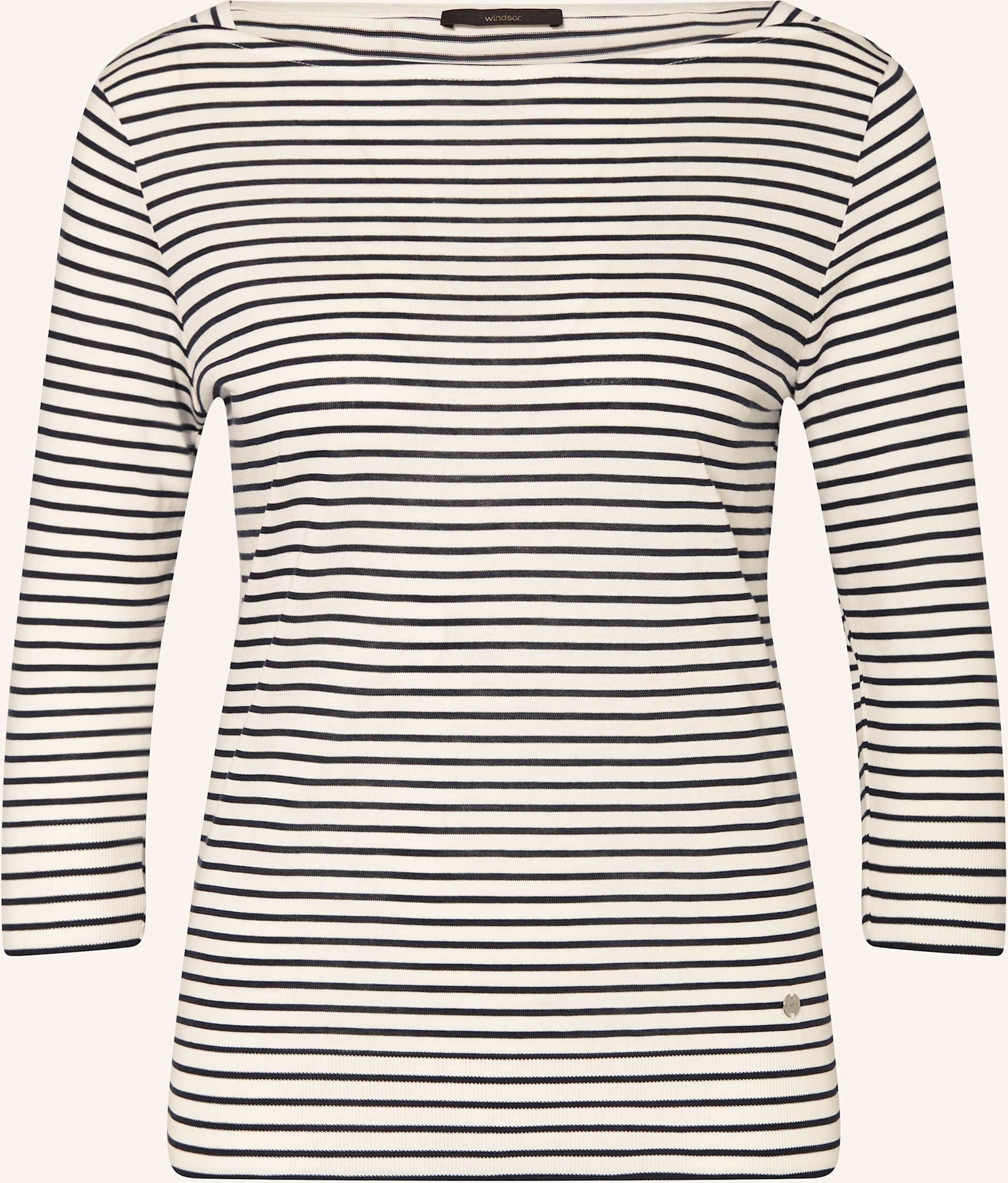 Windsor. Shirt Mit 3/4-Arm blau