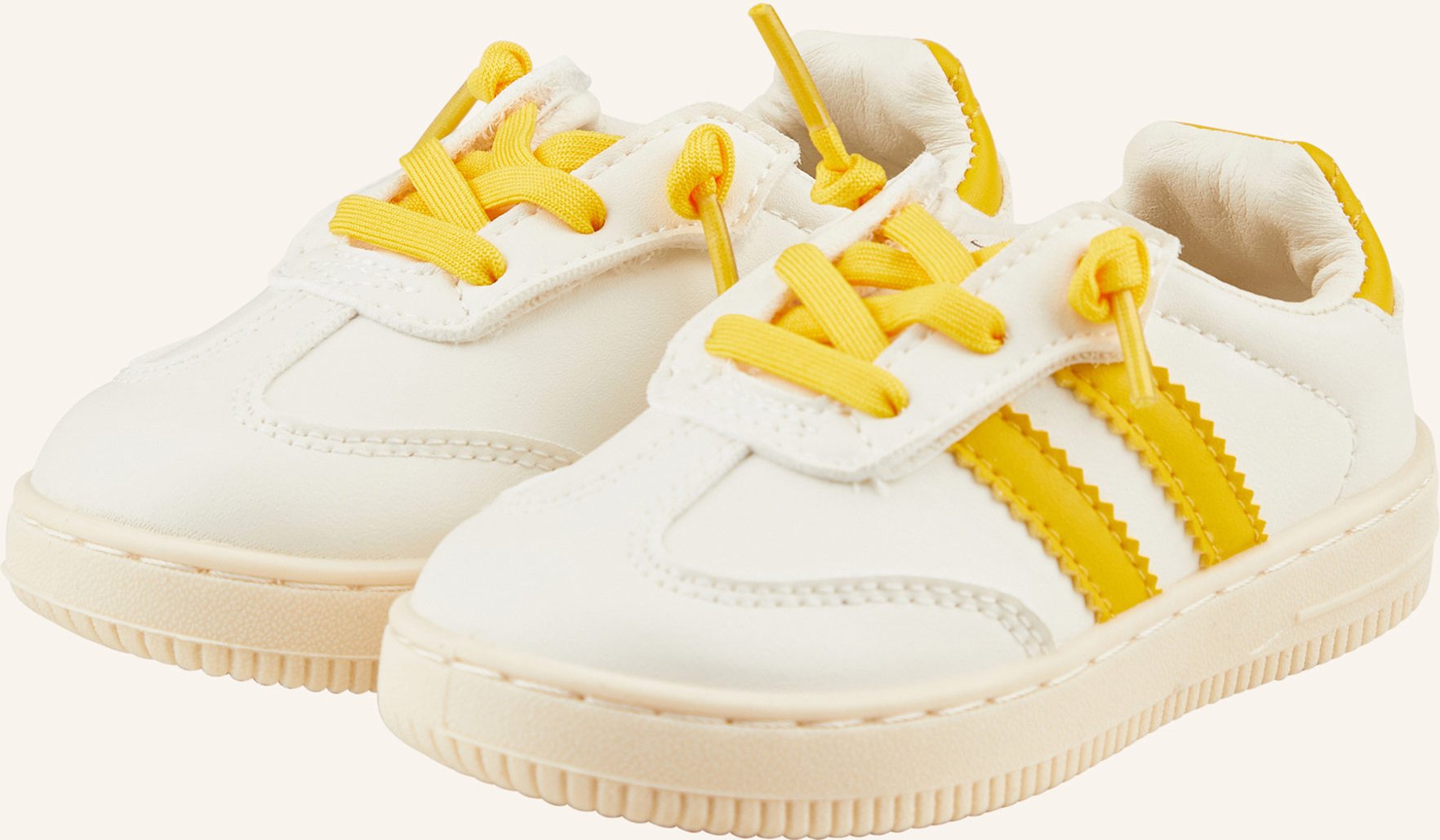 Sterntaler Sneaker Streifen gelb