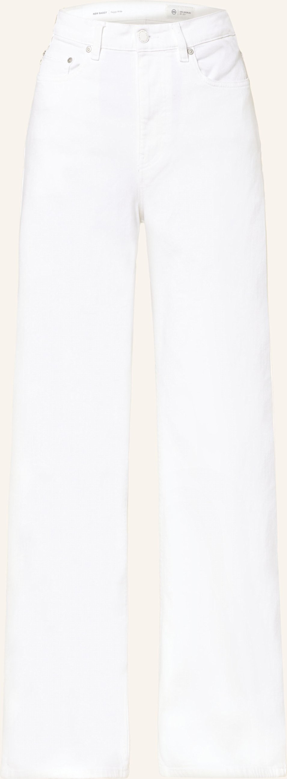 Ag Jeans Wide Leg Jeans New Baggy weiss