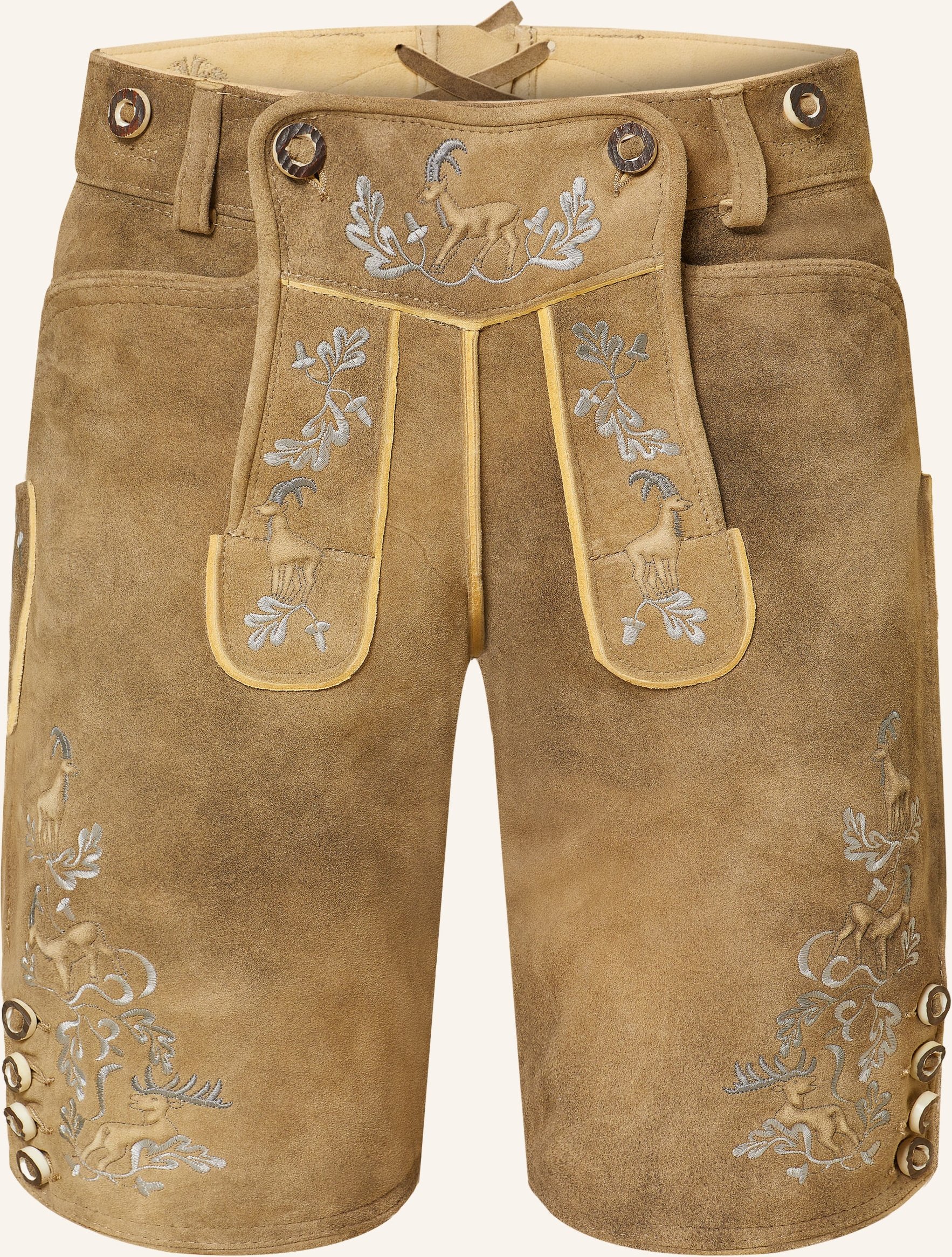 Ostarrichi Trachten-Lederhose Wildleben braun