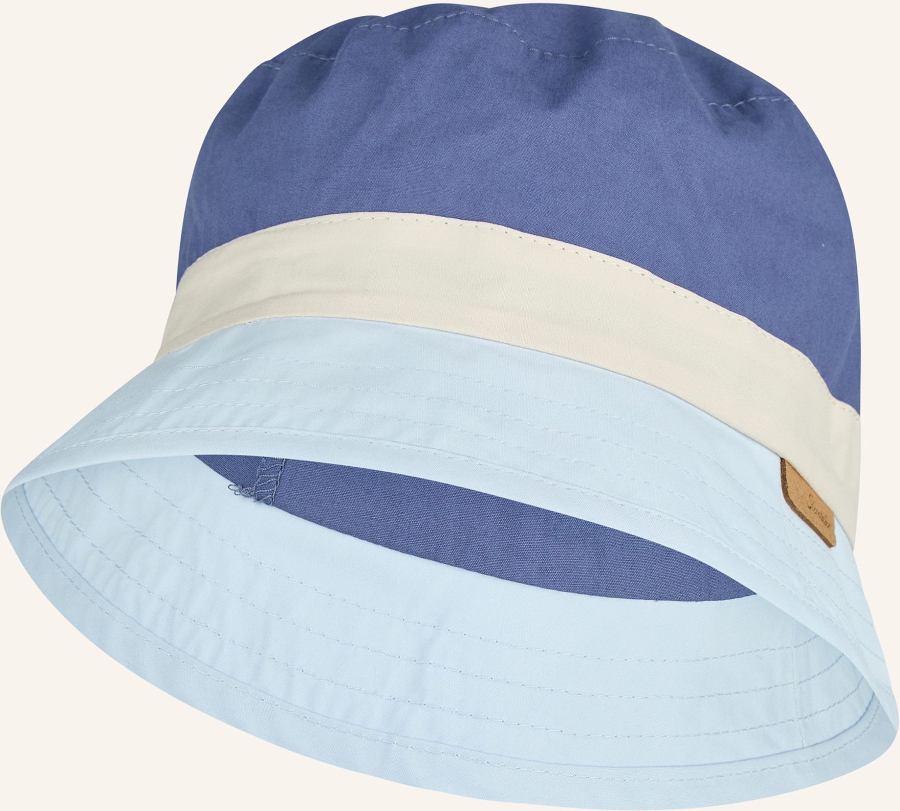 Sterntaler Fischerhut 3farbig blau