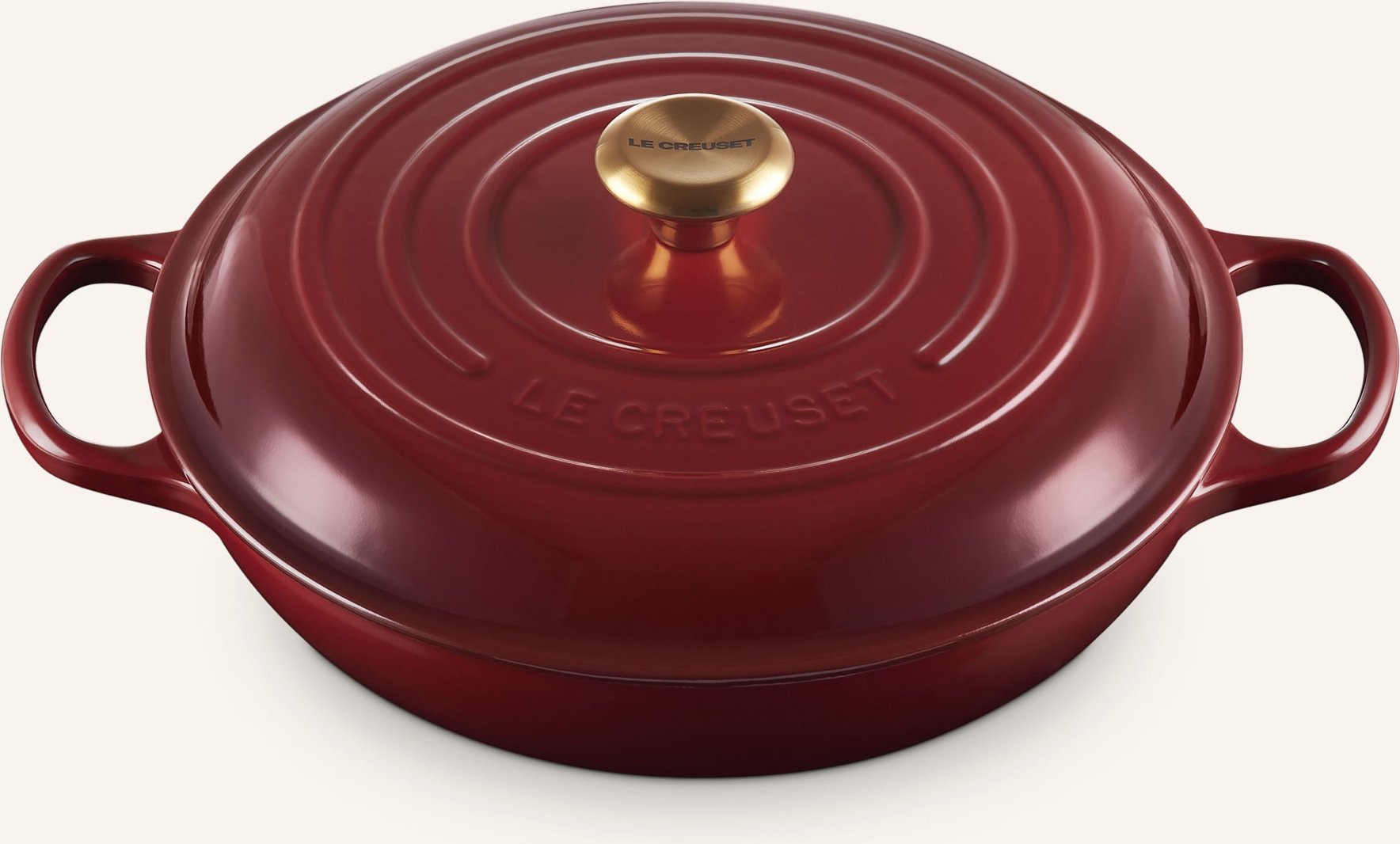 Le Creuset Bräter Signature rot
