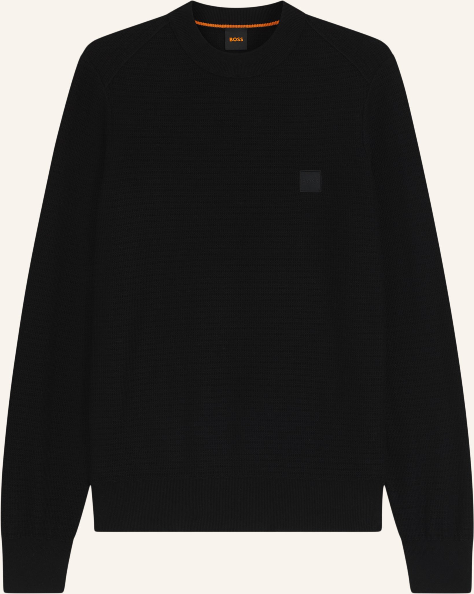 Thumbnail - Boss Pullover Anion schwarz