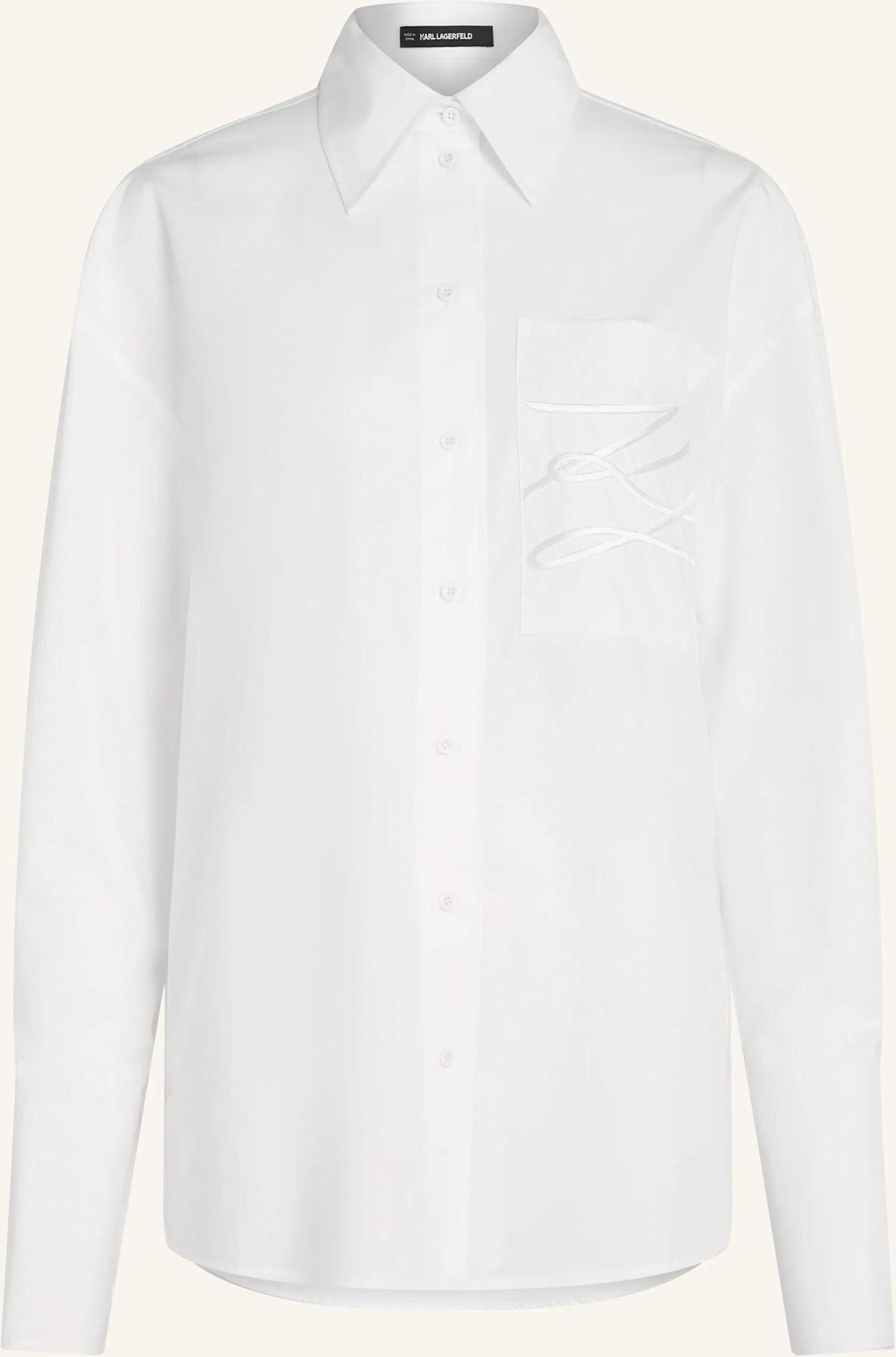 Karl Lagerfeld Bluse weiss