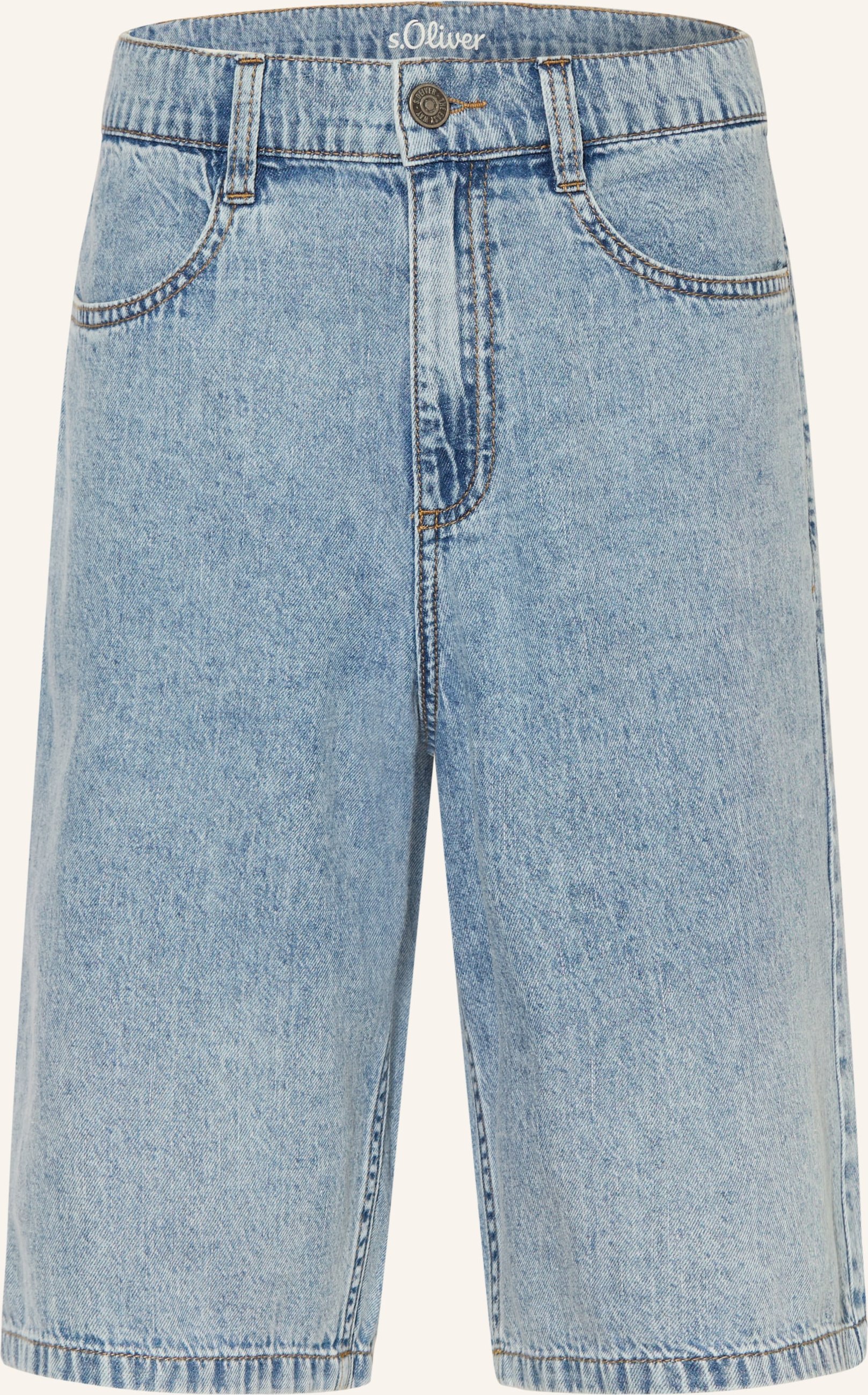 S.Oliver Red Jeans-Bermudas blau