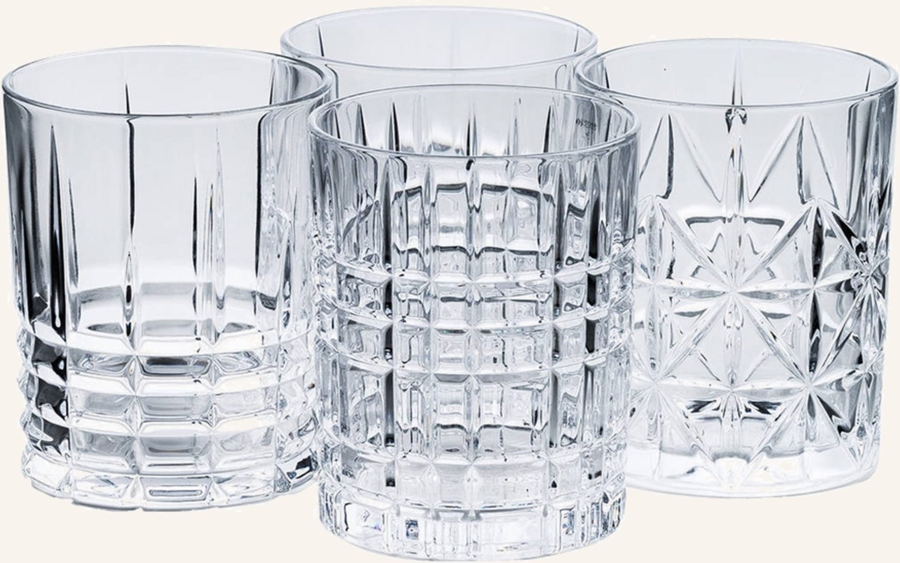 Thumbnail - Nachtmann 4er-Set Bechergläser Highland transparent