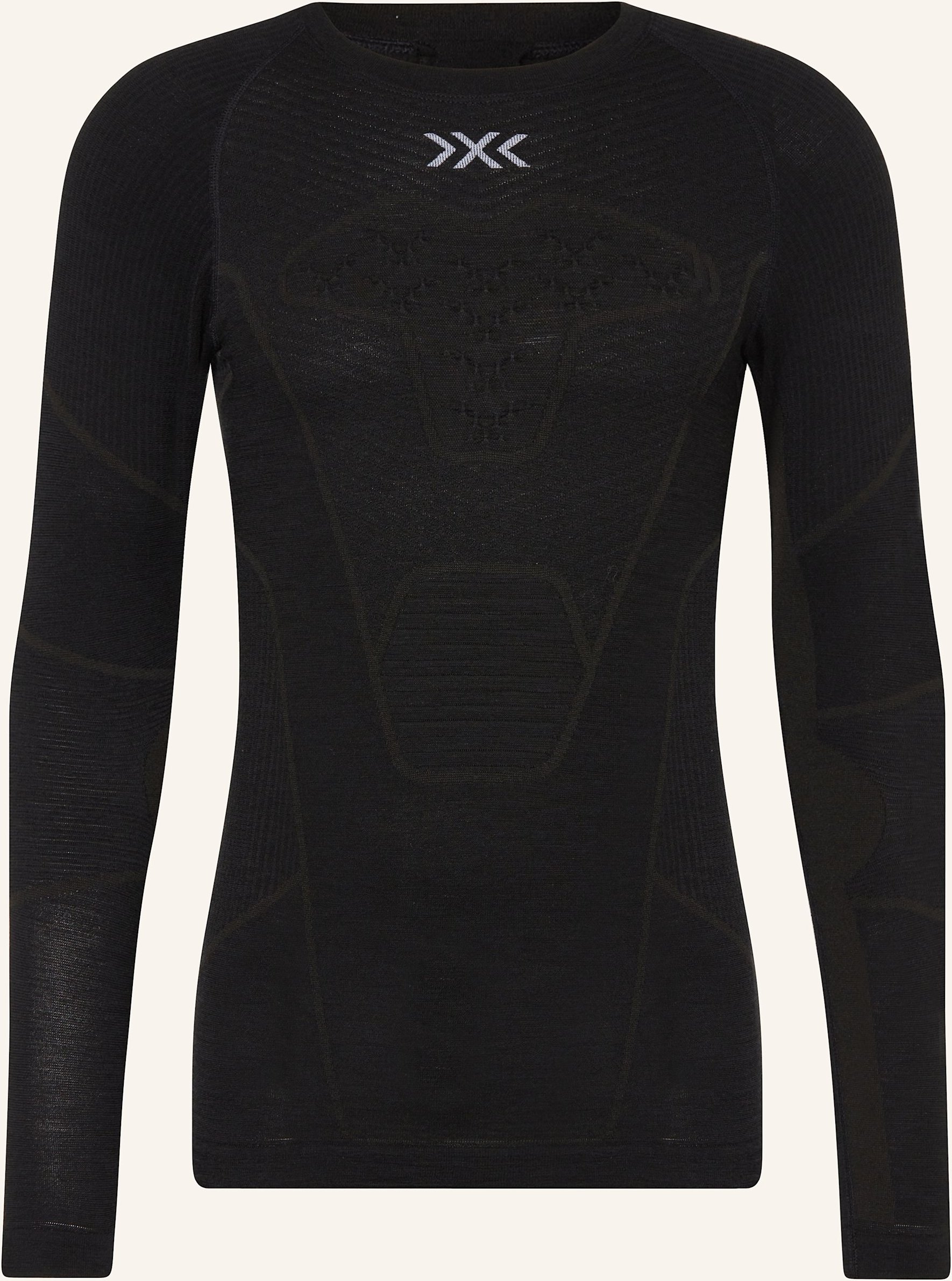 X-Bionic Funktionswäsche-Shirt Symbio Merino Aus Merinowolle schwarz