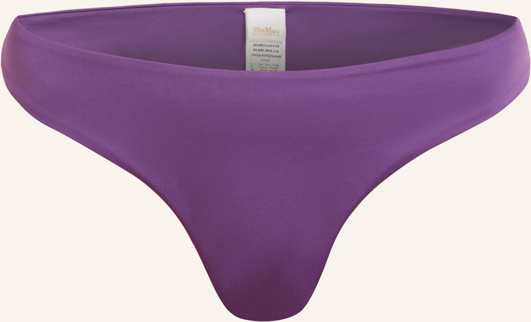 Max Mara Beachwear Brazilian-Bikini-Hose lila