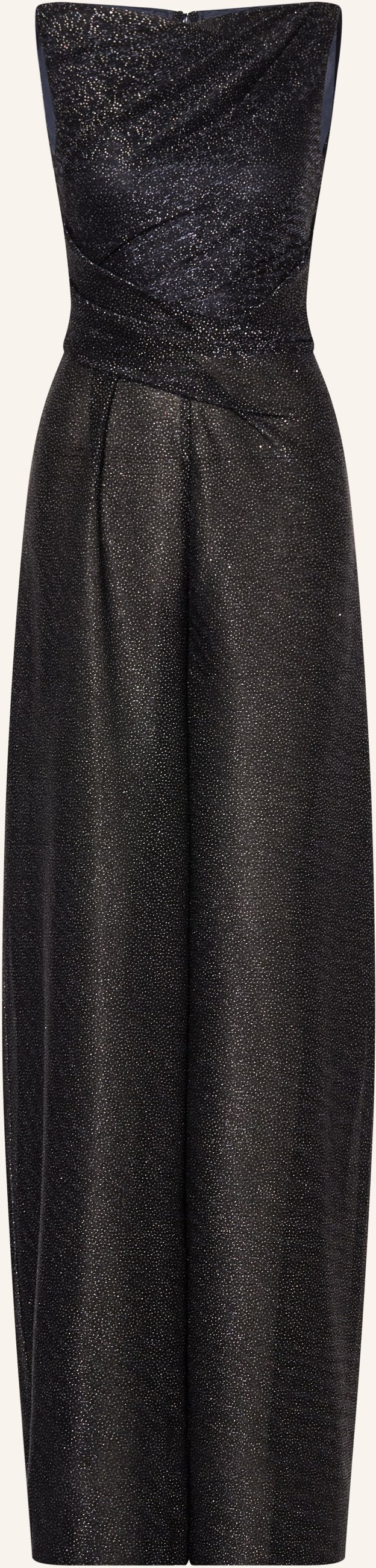 Talbot Runhof Jumpsuit Mit Glitzergarn blau