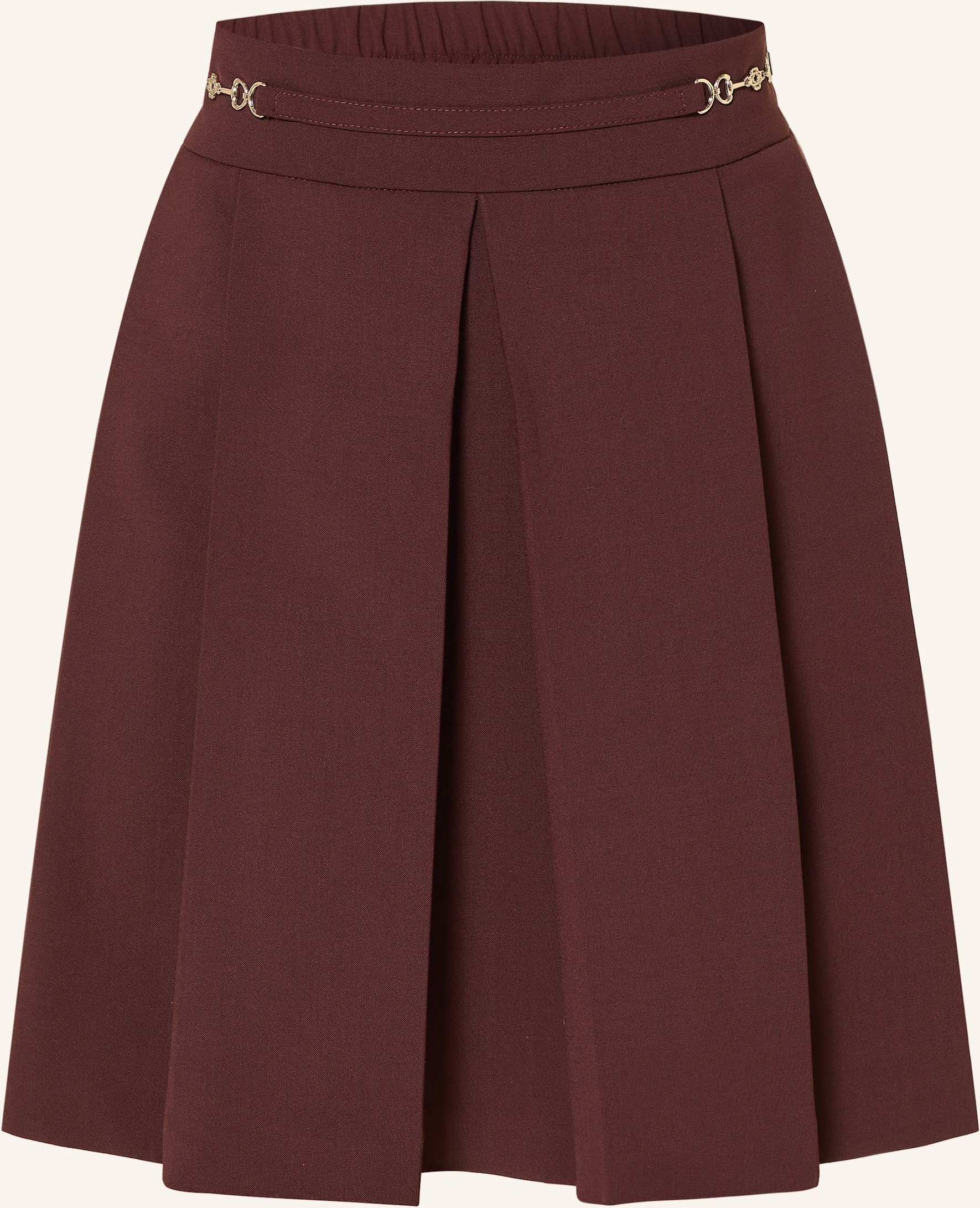 Maje Faltenrock rot