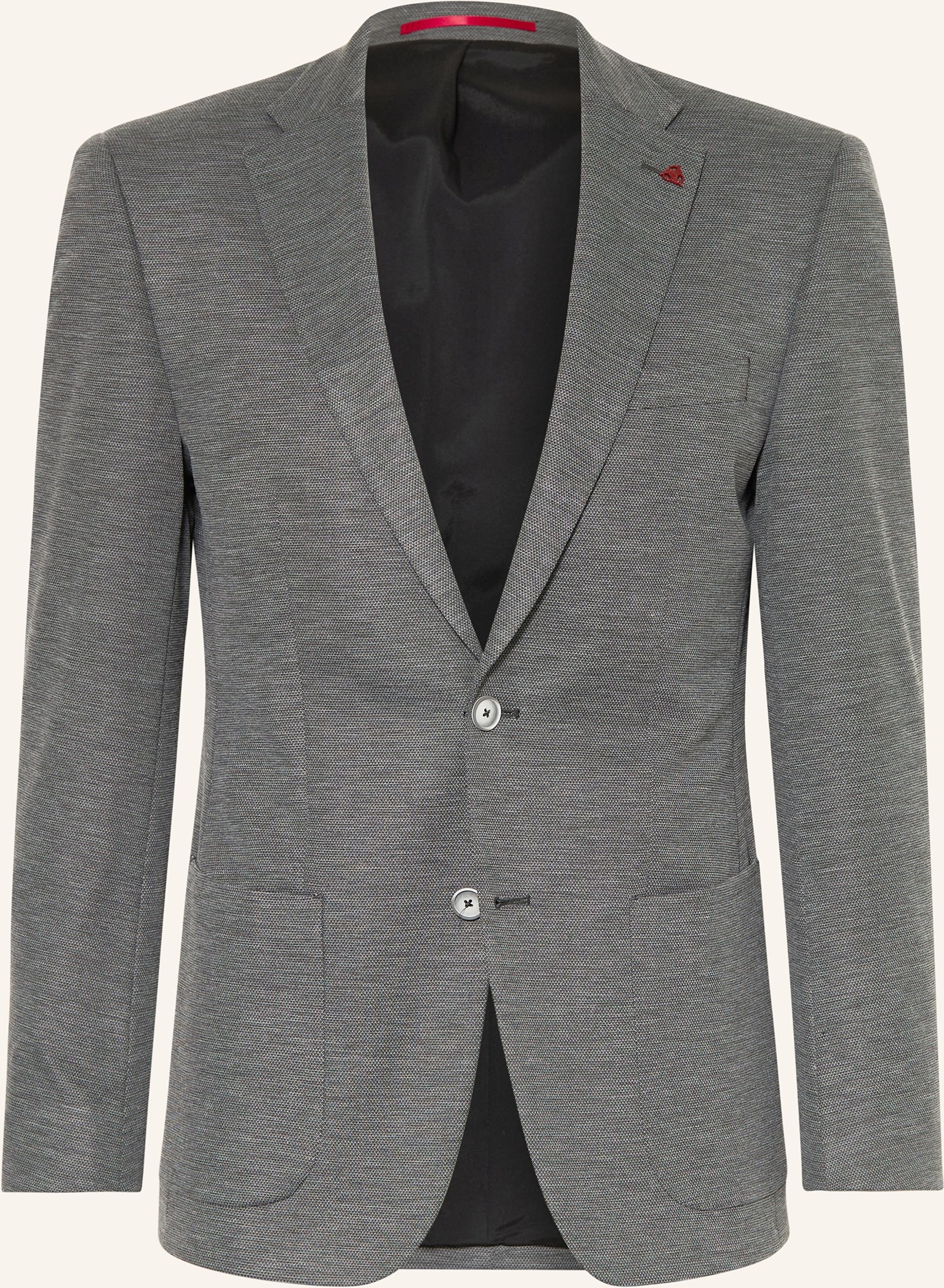 Roy Robson Anzugsakko Slim Fit grau