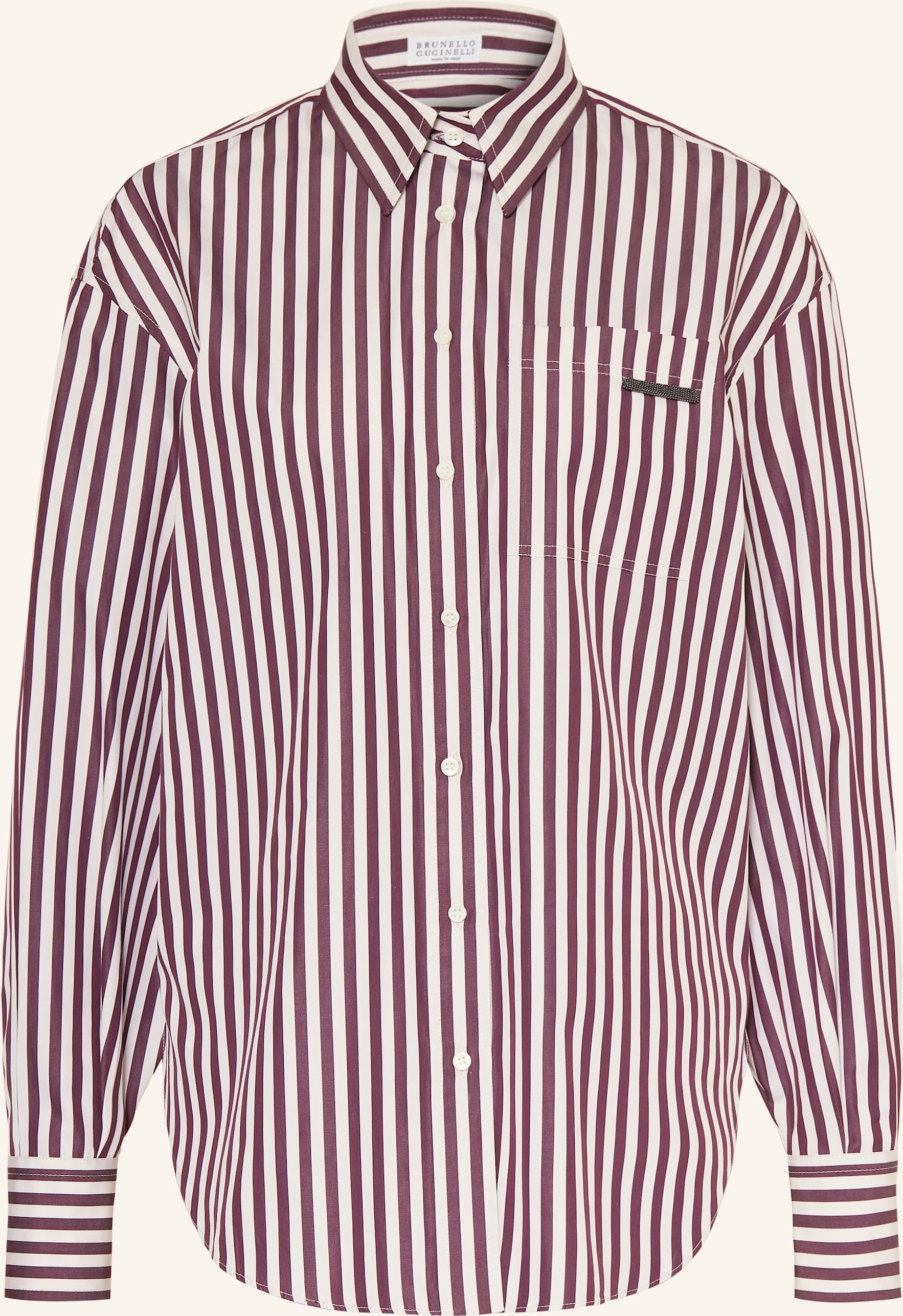 Thumbnail - Brunello Cucinelli Hemdbluse rot