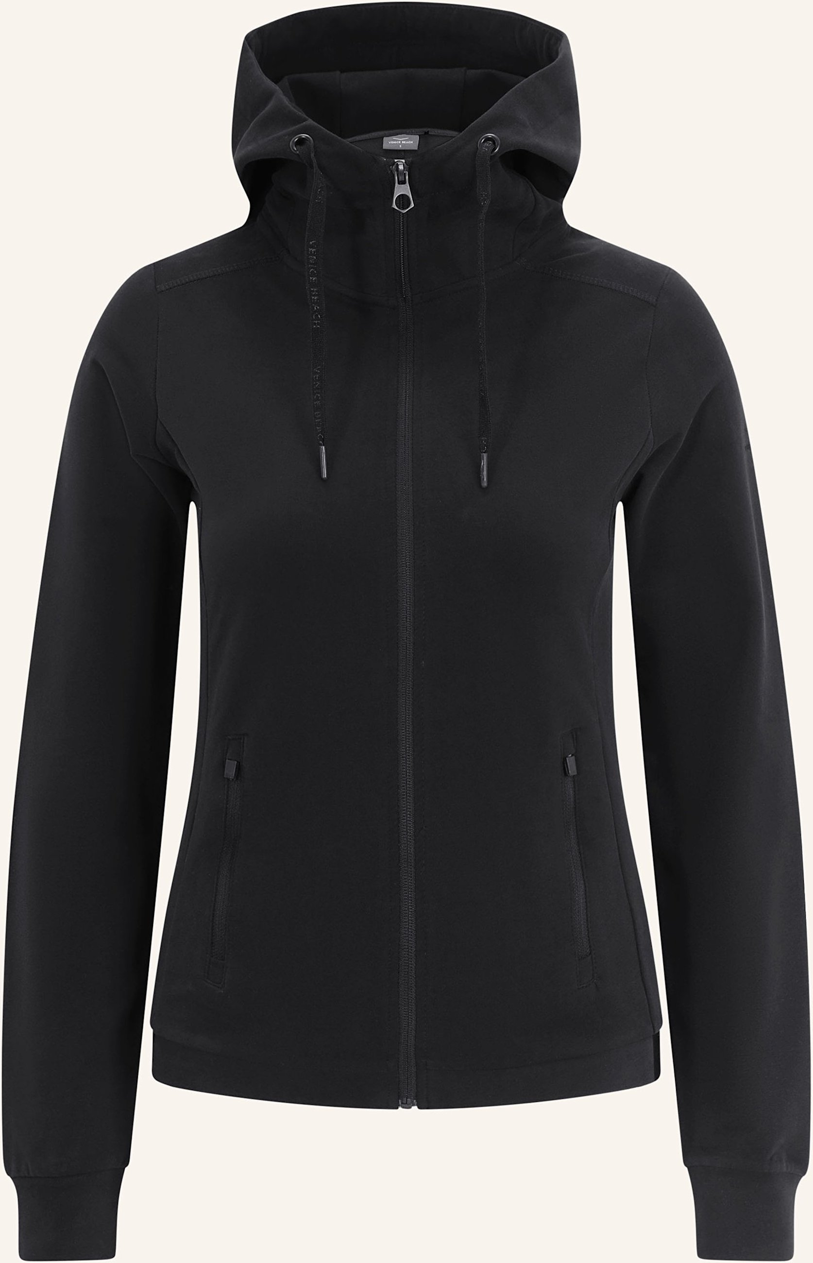 Venice Beach Sweatjacke Kirsty schwarz