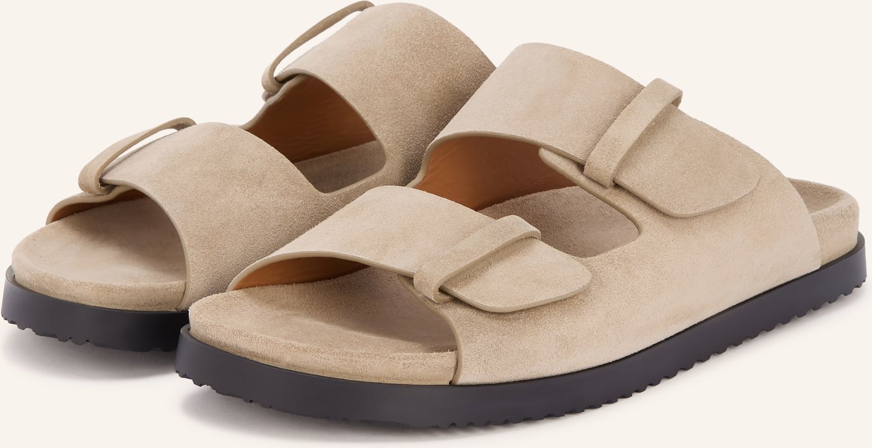 Doucal's Pantoletten Akari beige