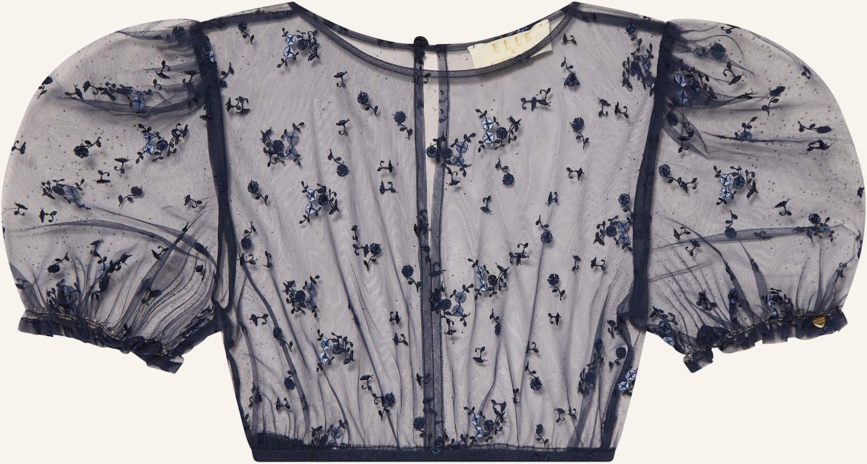 Alpenherz Dirndlbluse Cora blau