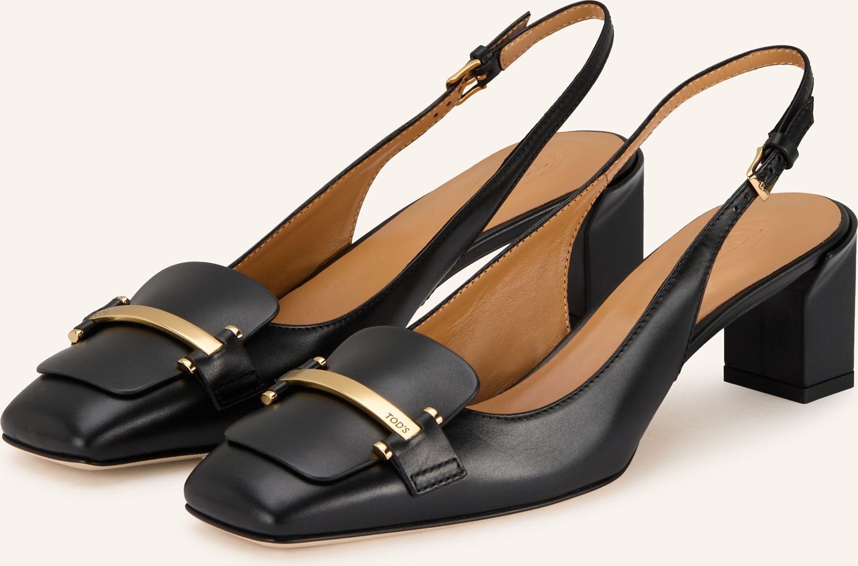 Tod's Slingpumps schwarz