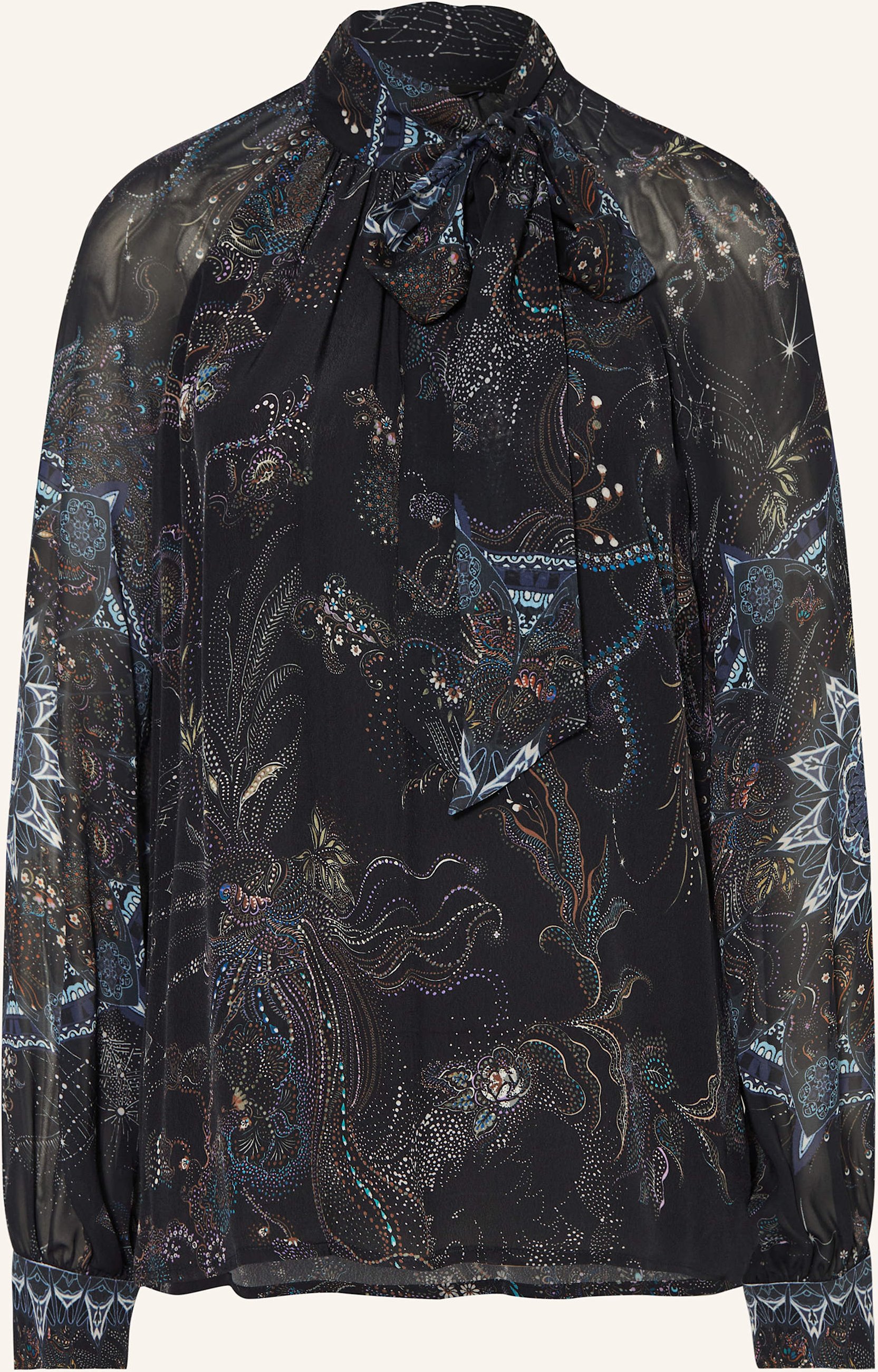 Riani Schluppenbluse schwarz